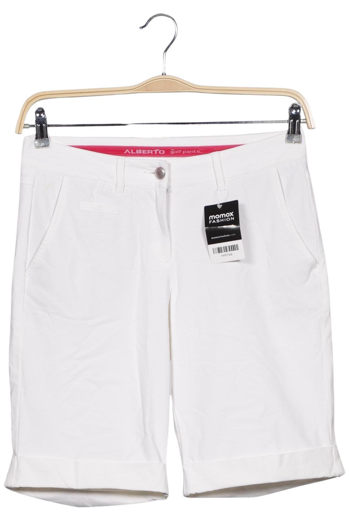 

Alberto Damen Shorts, weiß, Gr. 36