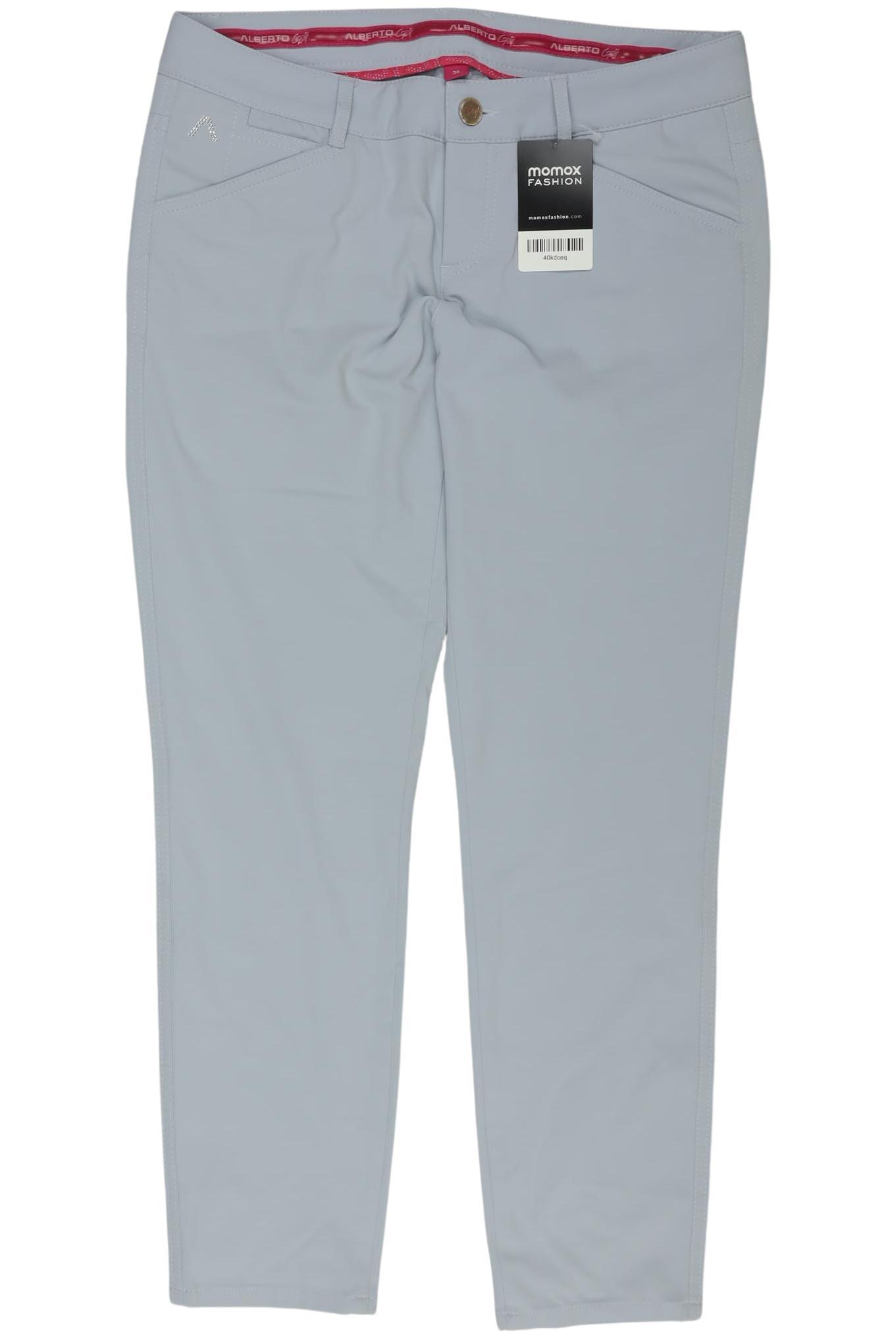 

Alberto Damen Stoffhose, hellblau, Gr. 36