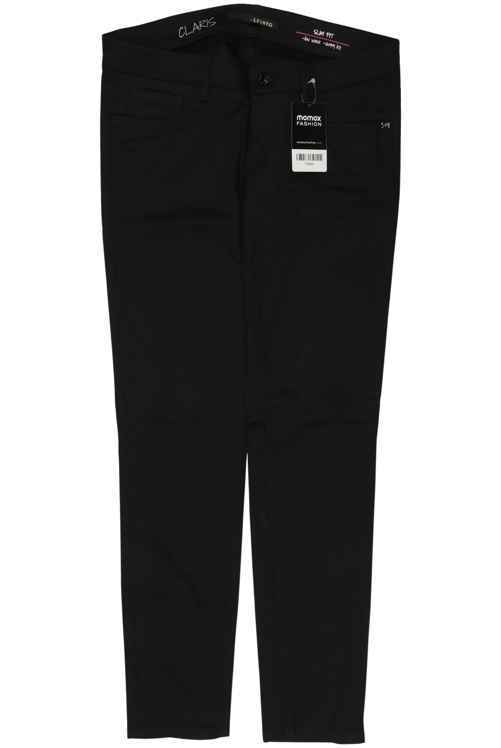 Thumbnail - Alberto Damen Stoffhose, schwarz, Gr. 28