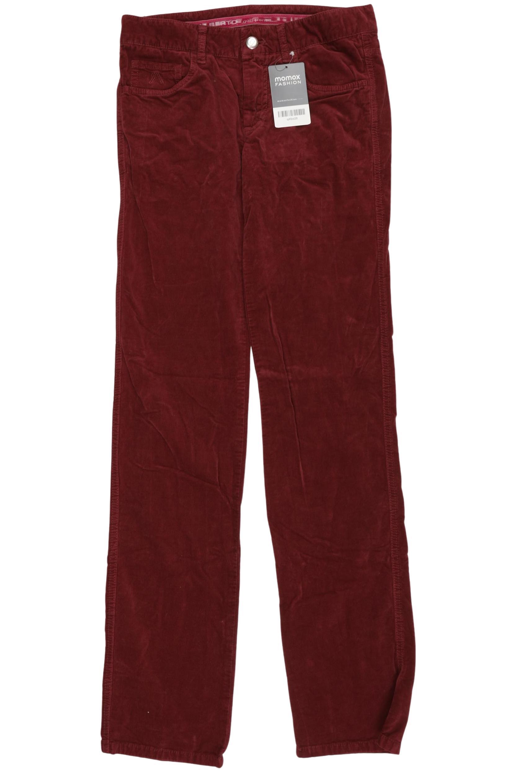 

Alberto Damen Stoffhose, bordeaux, Gr. 34