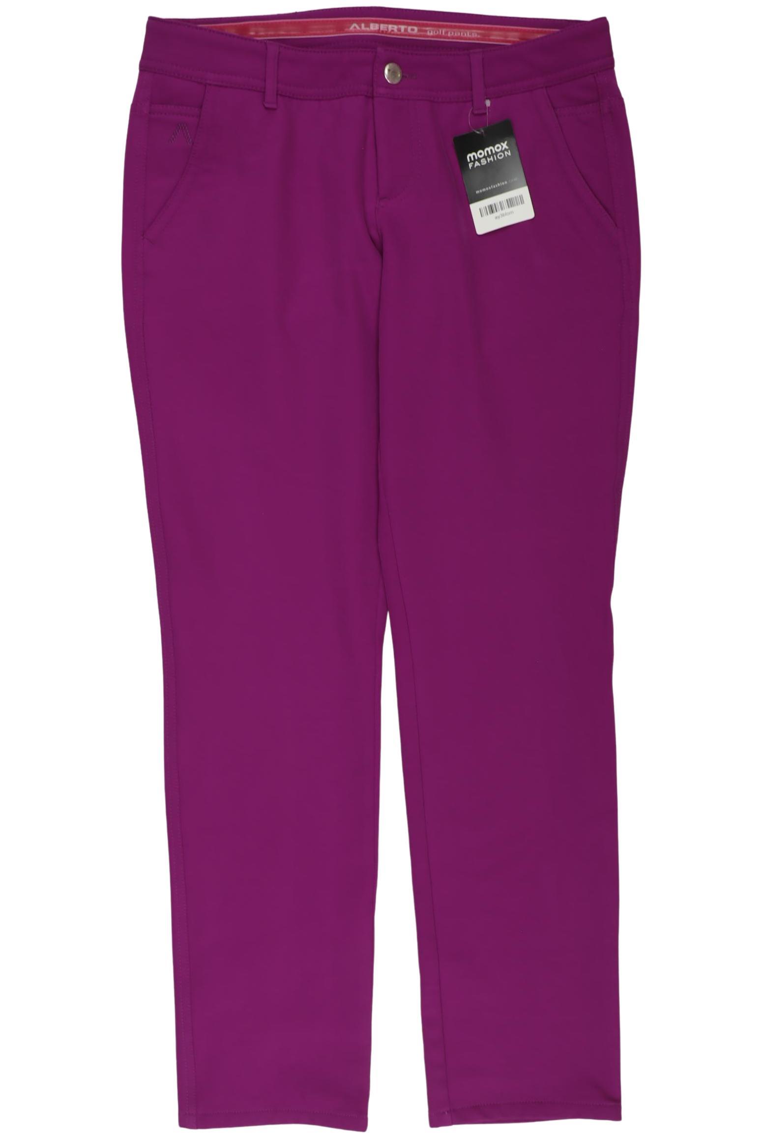

Alberto Damen Stoffhose, flieder, Gr. 38
