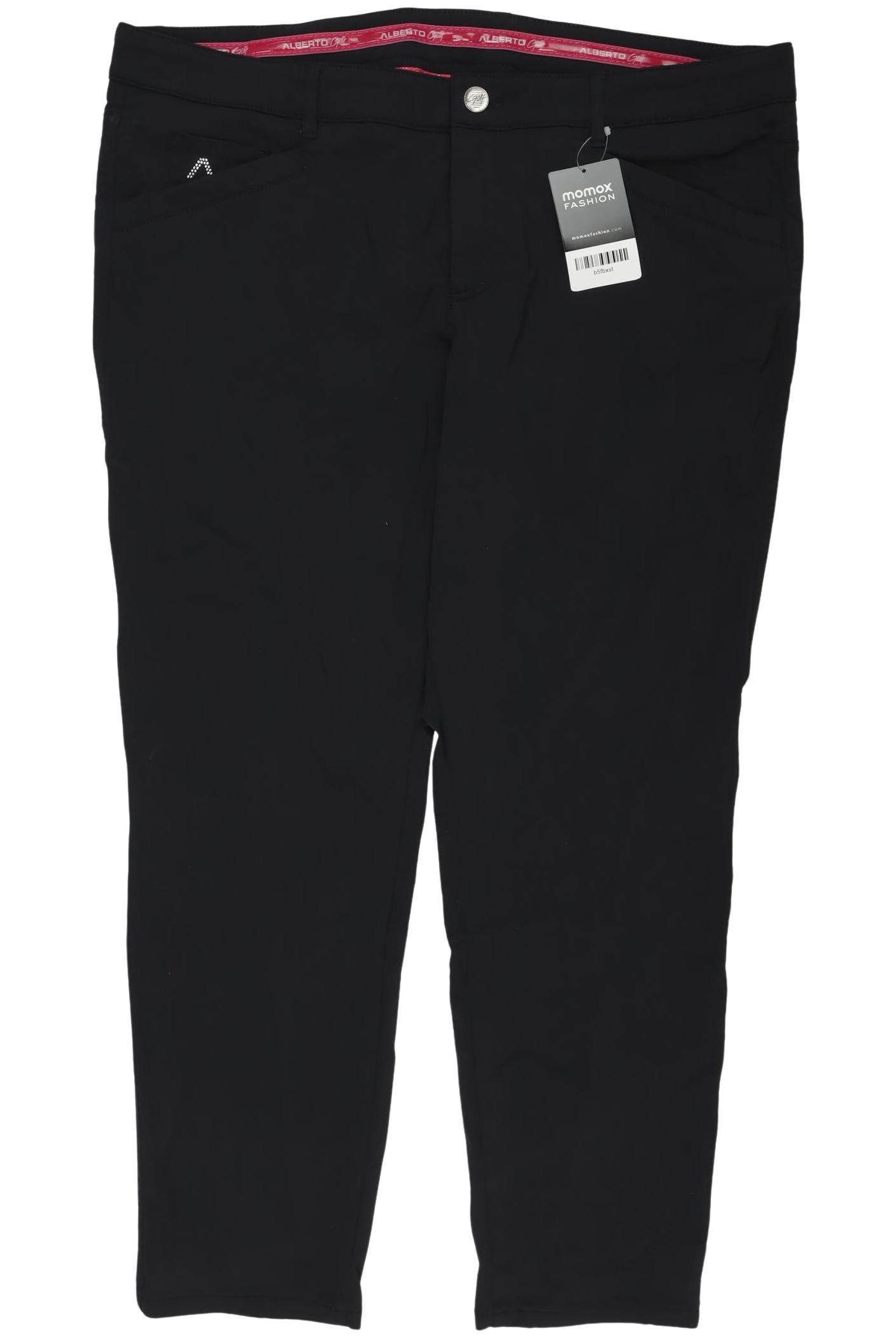 

Alberto Damen Stoffhose, schwarz, Gr. 46