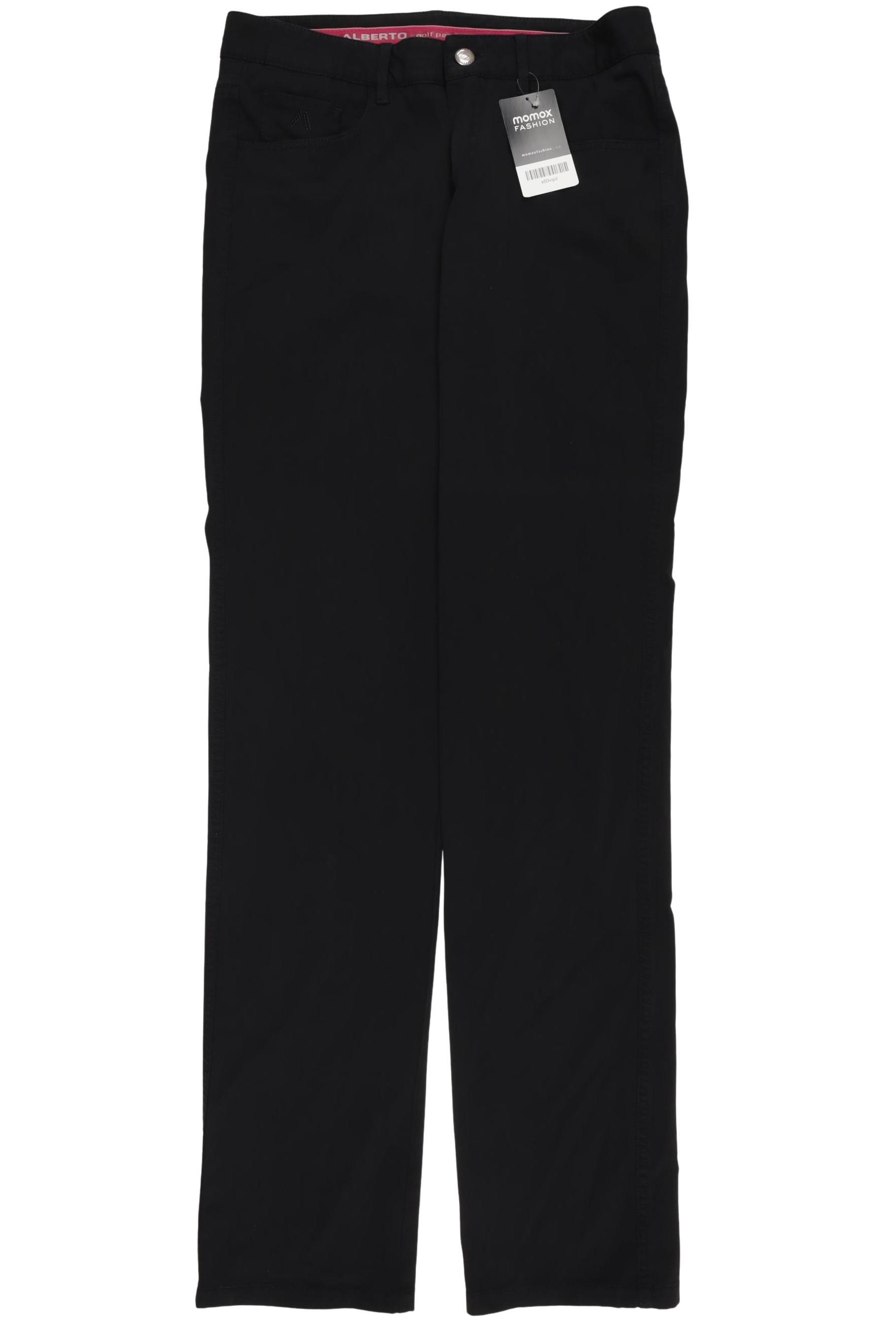 

Alberto Damen Stoffhose, schwarz, Gr. 38