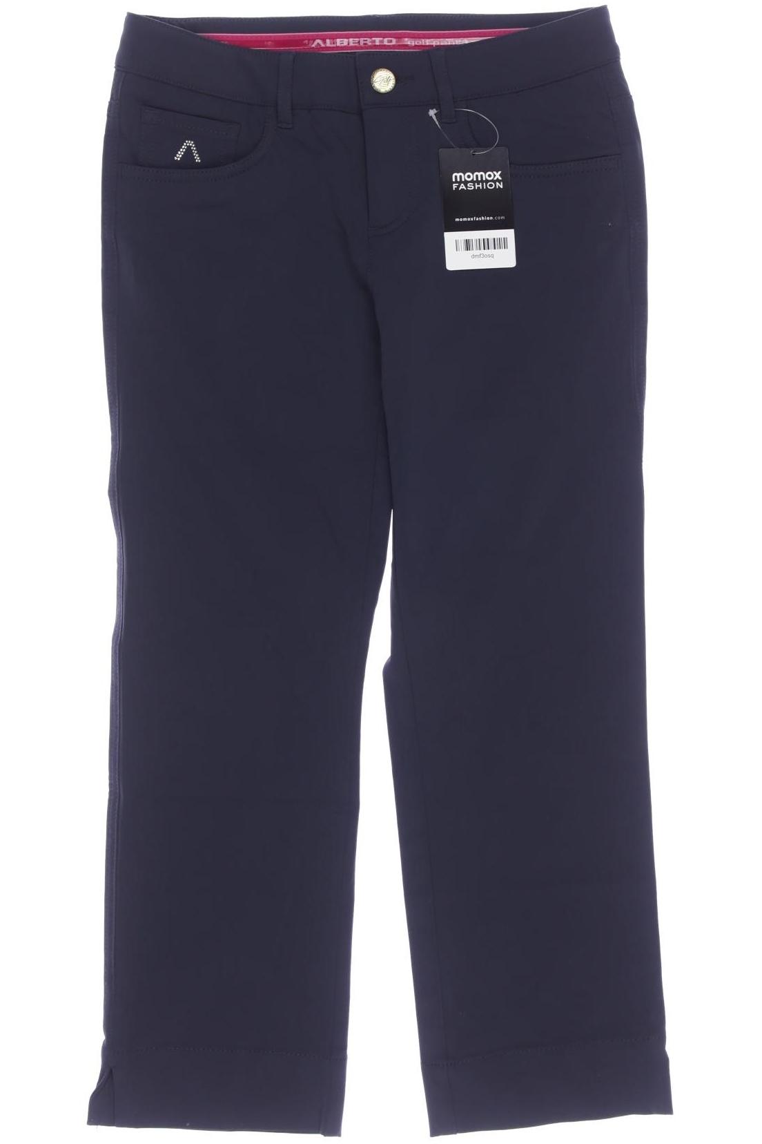 

Alberto Damen Stoffhose, grau, Gr. 32