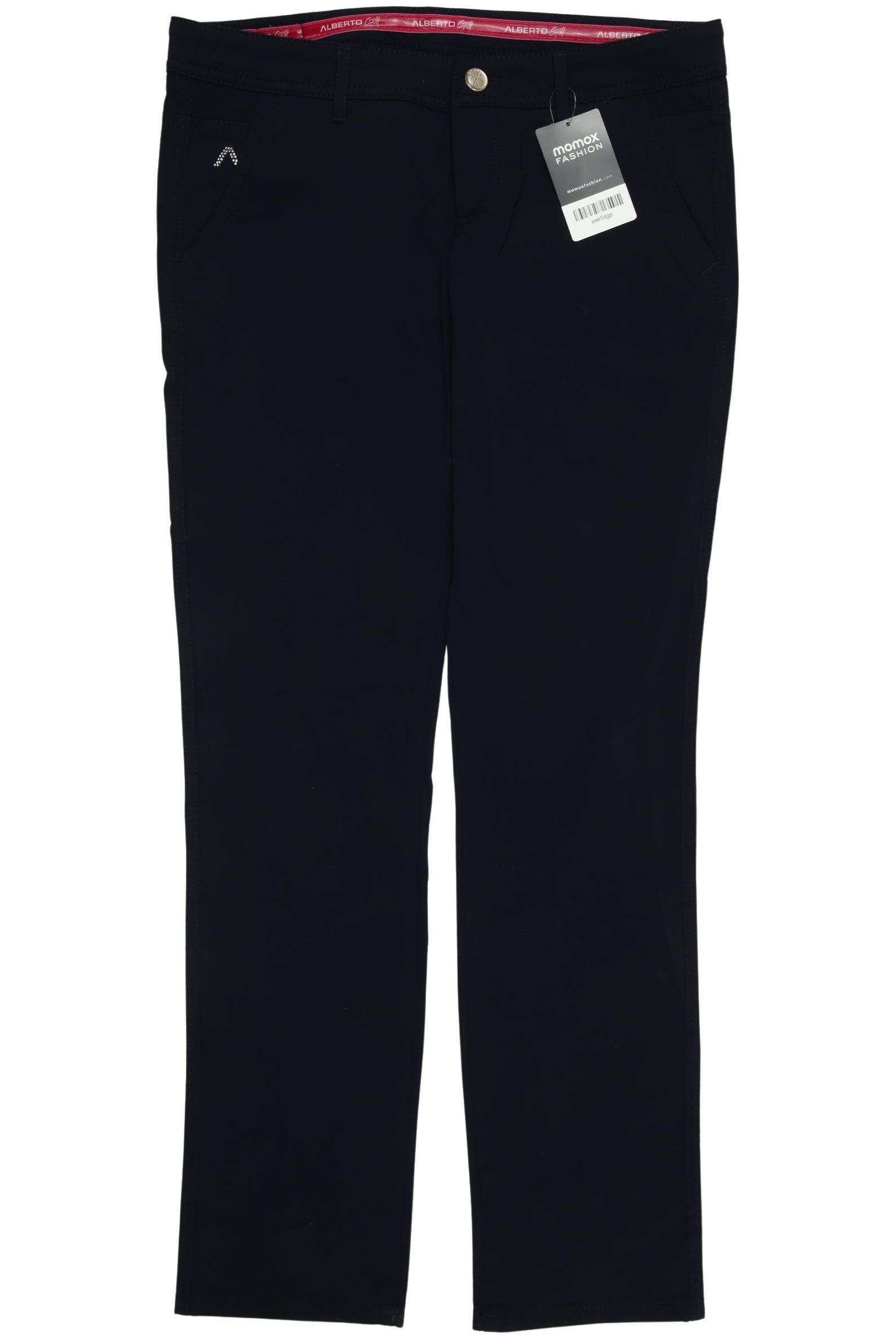 

Alberto Damen Stoffhose, marineblau, Gr. 38