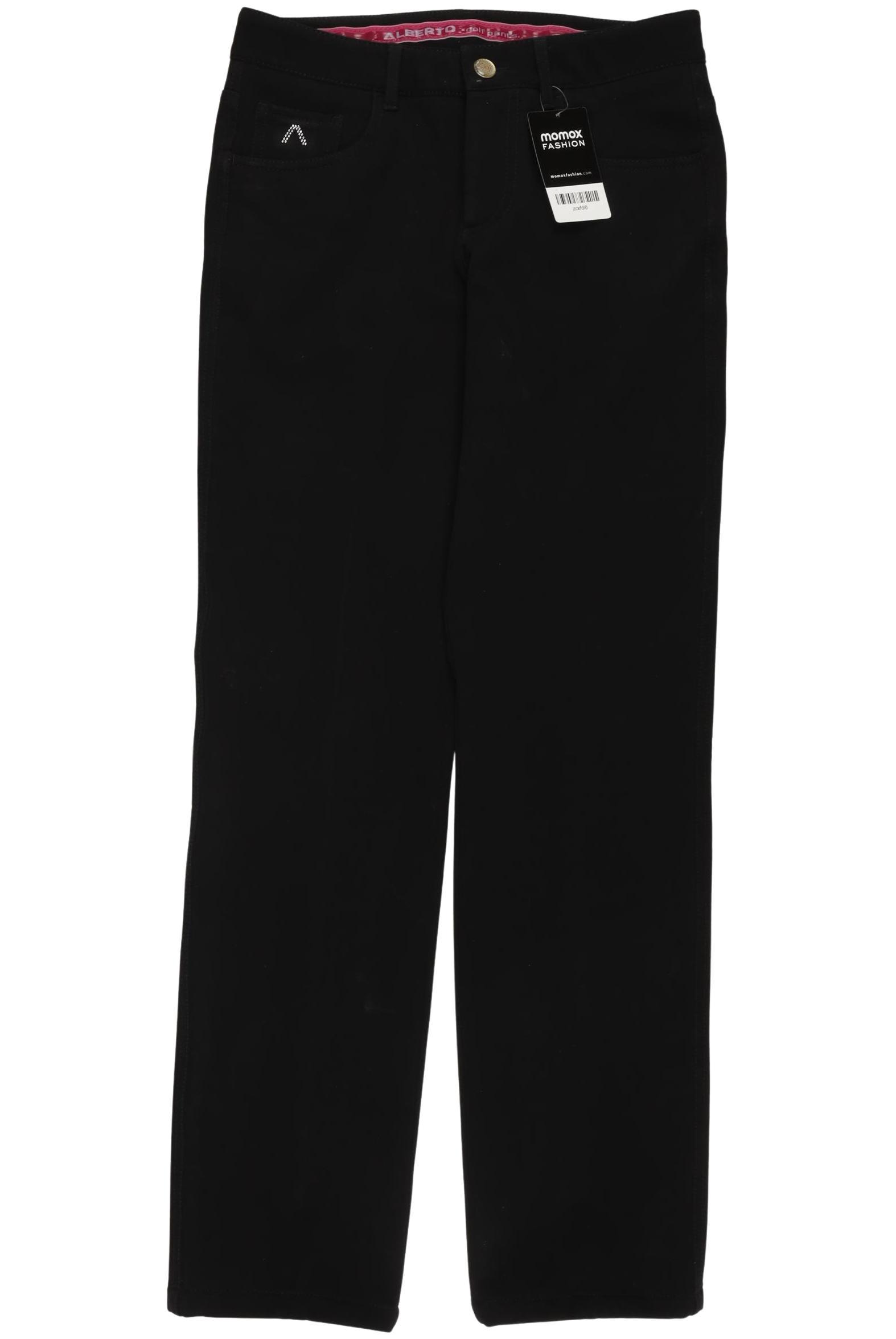 

Alberto Damen Stoffhose, schwarz, Gr. 28