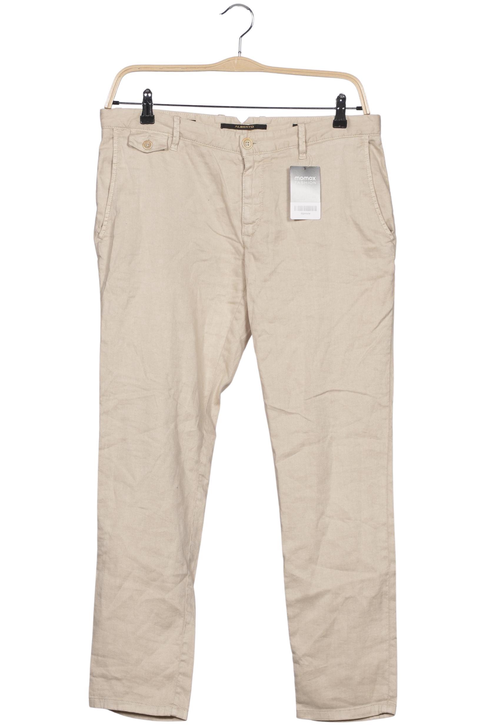 

Alberto Damen Stoffhose, beige, Gr. 34