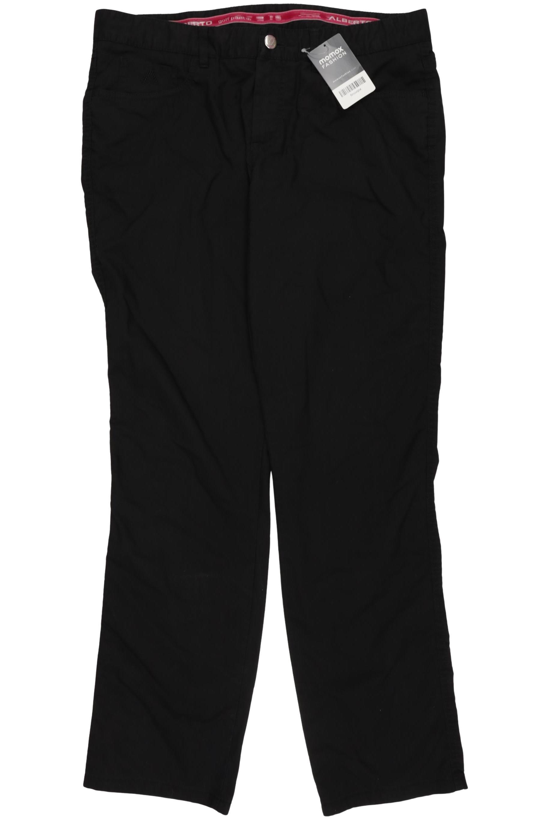 

Alberto Damen Stoffhose, schwarz, Gr. 42