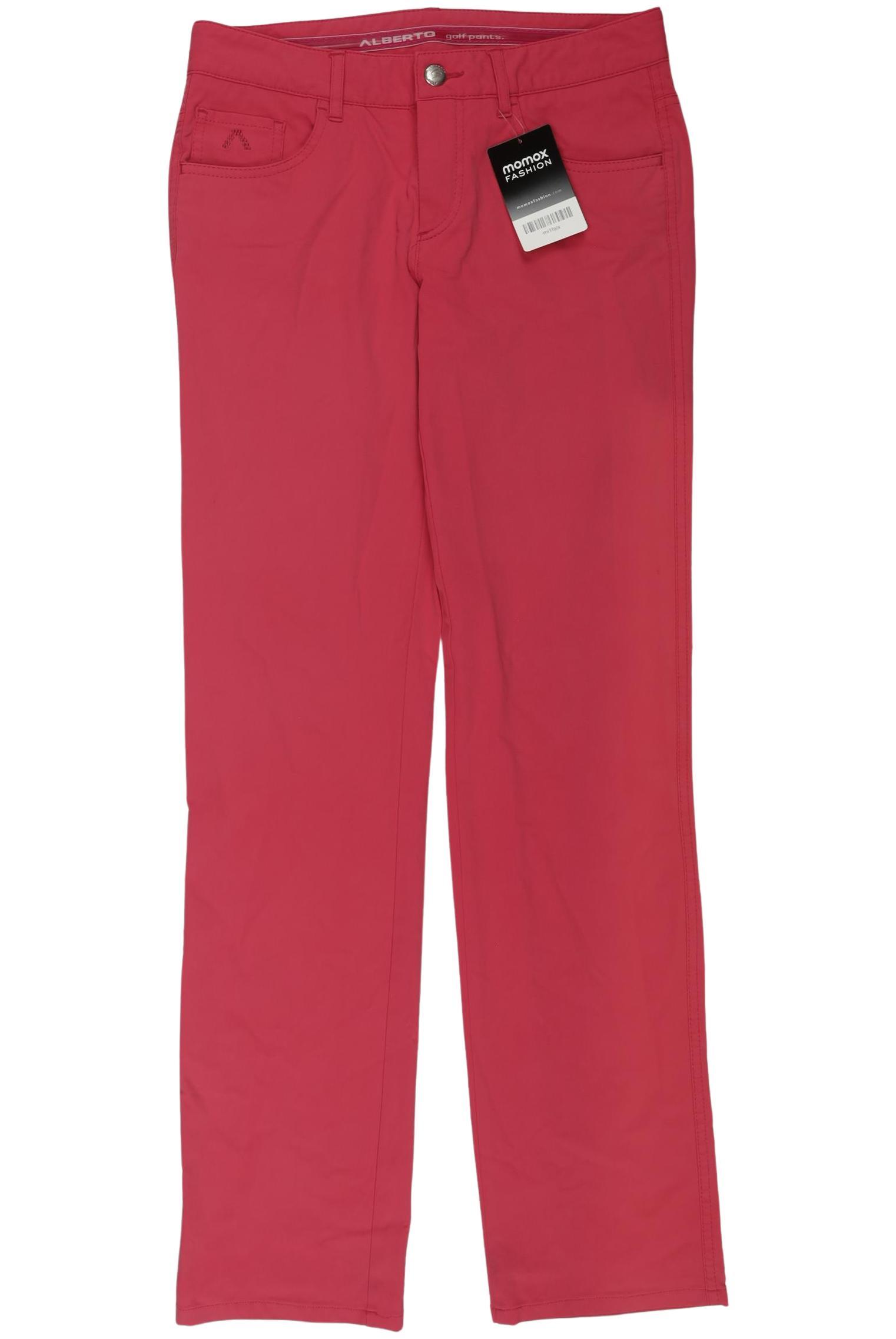 

Alberto Damen Stoffhose, pink, Gr. 34