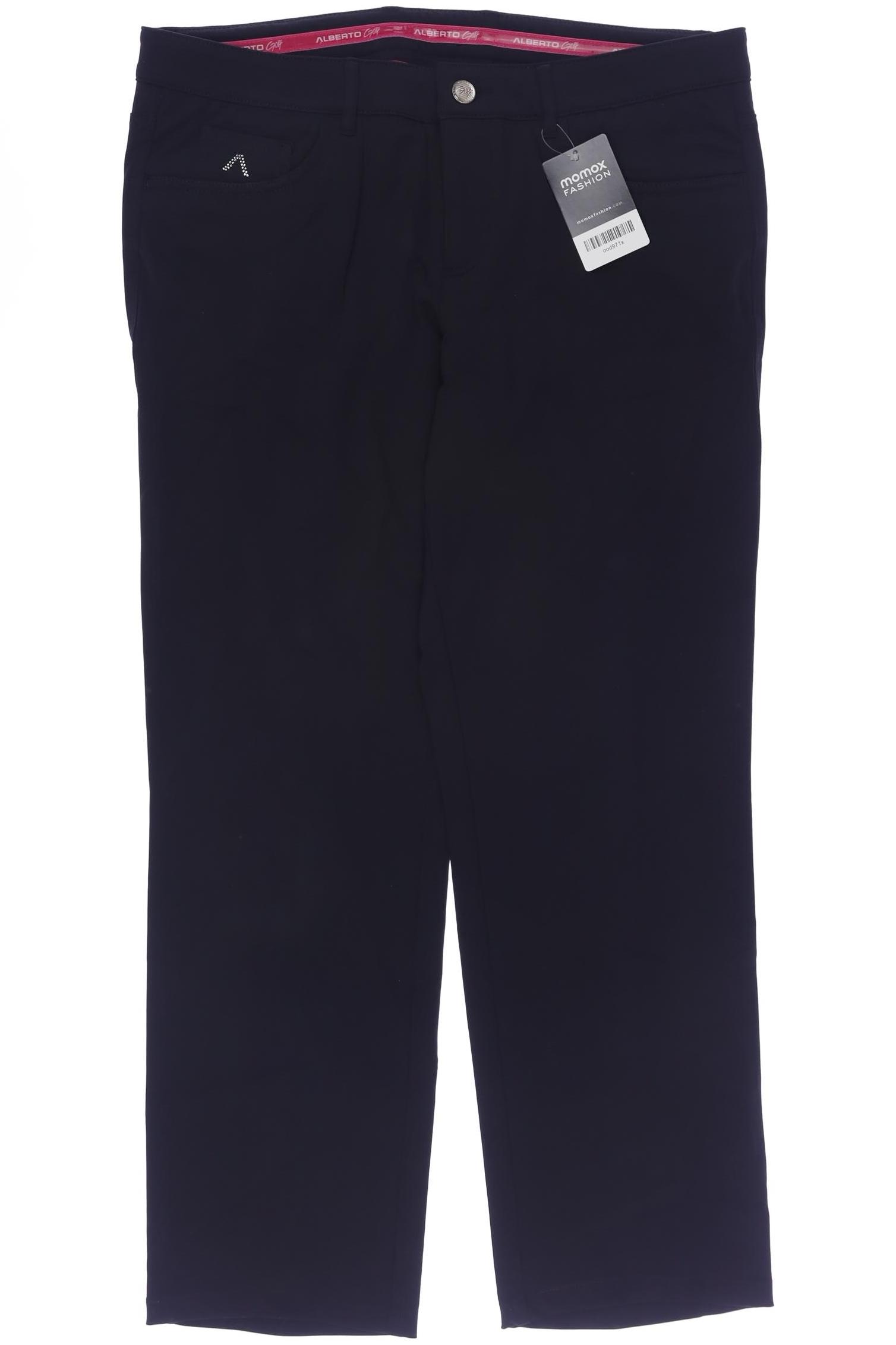 

Alberto Damen Stoffhose, schwarz, Gr. 42