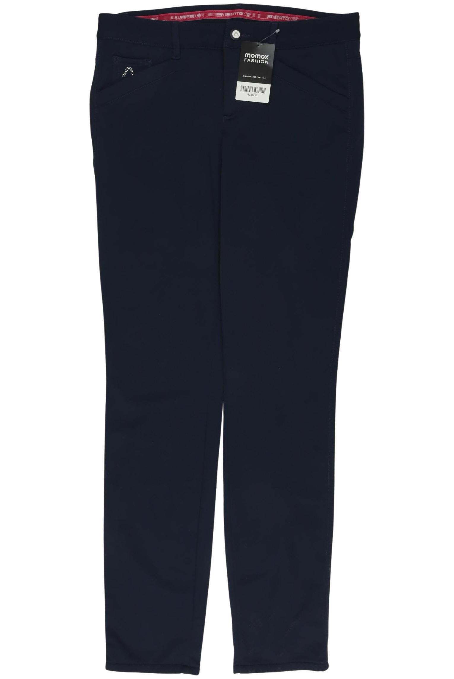 

Alberto Damen Stoffhose, marineblau, Gr. 36