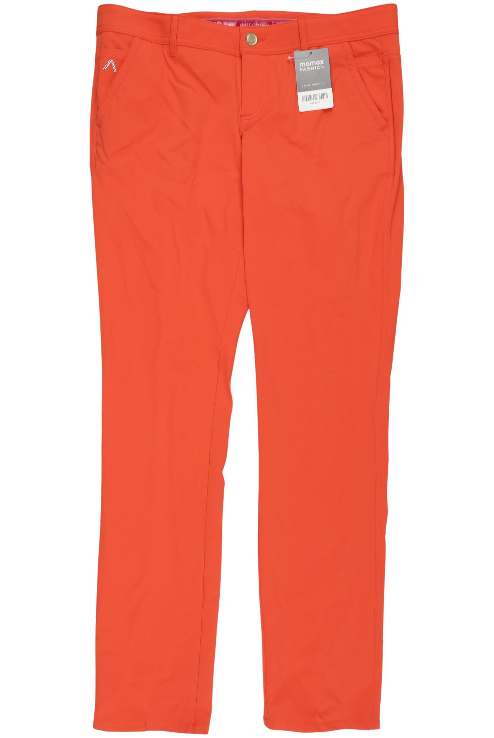 

Alberto Damen Stoffhose, orange, Gr. 42