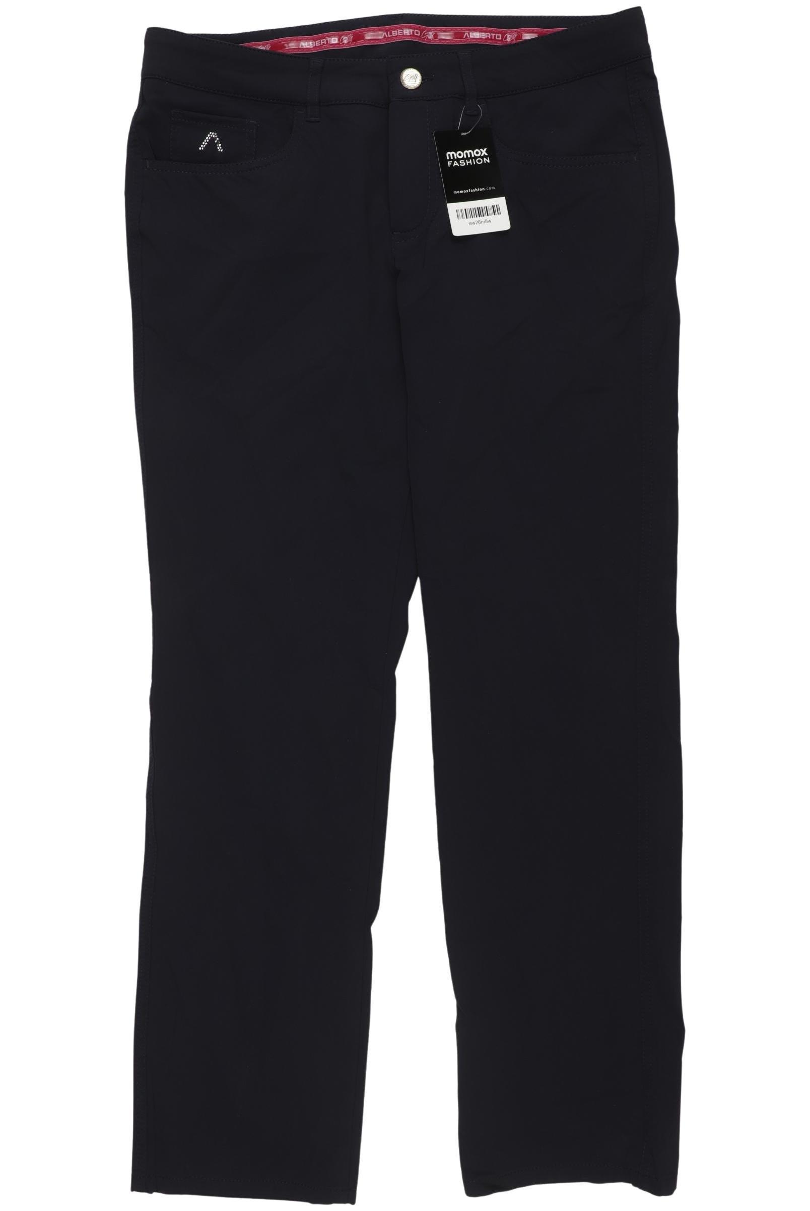 

Alberto Damen Stoffhose, marineblau, Gr. 40