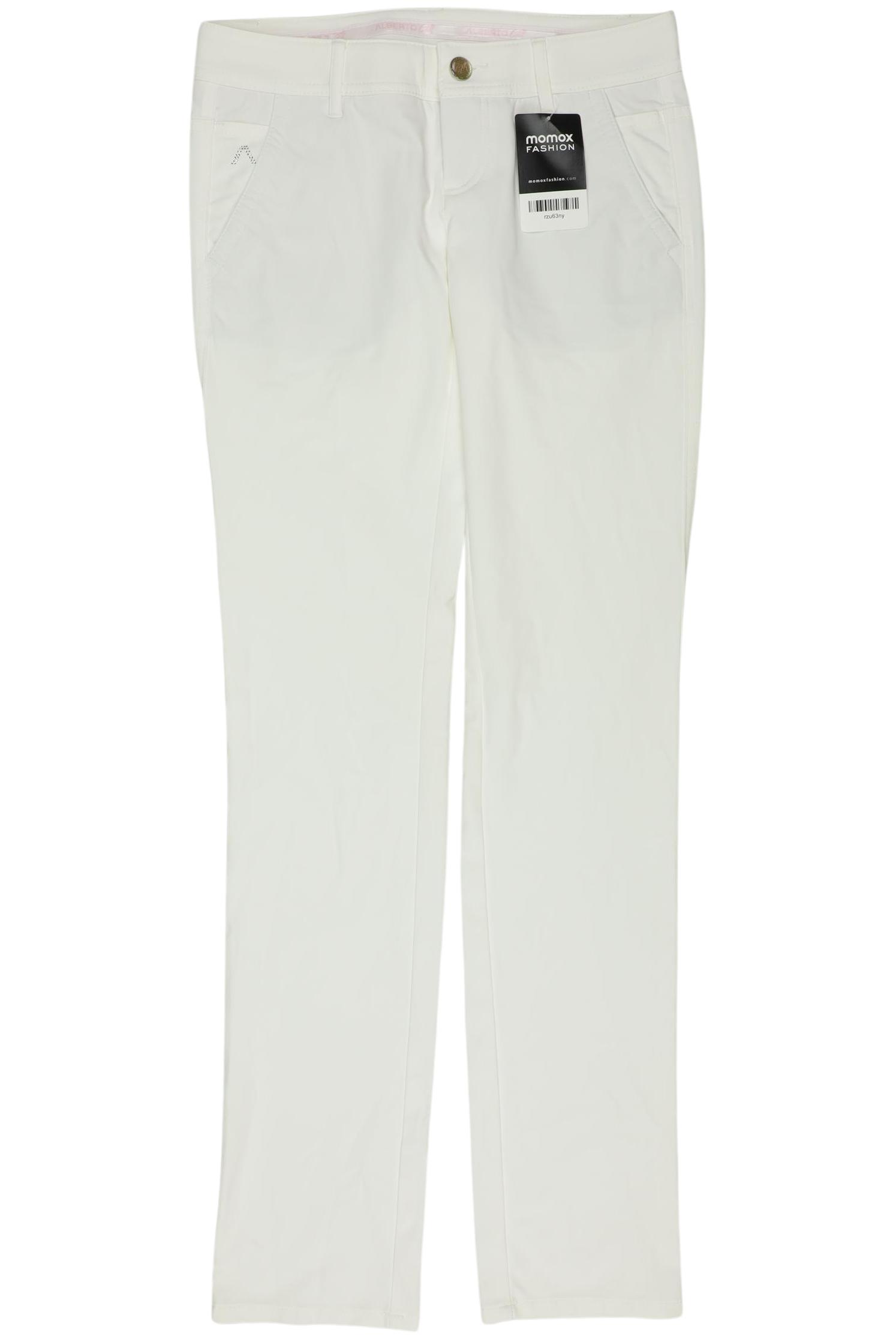 

Alberto Damen Stoffhose, weiß, Gr. 32