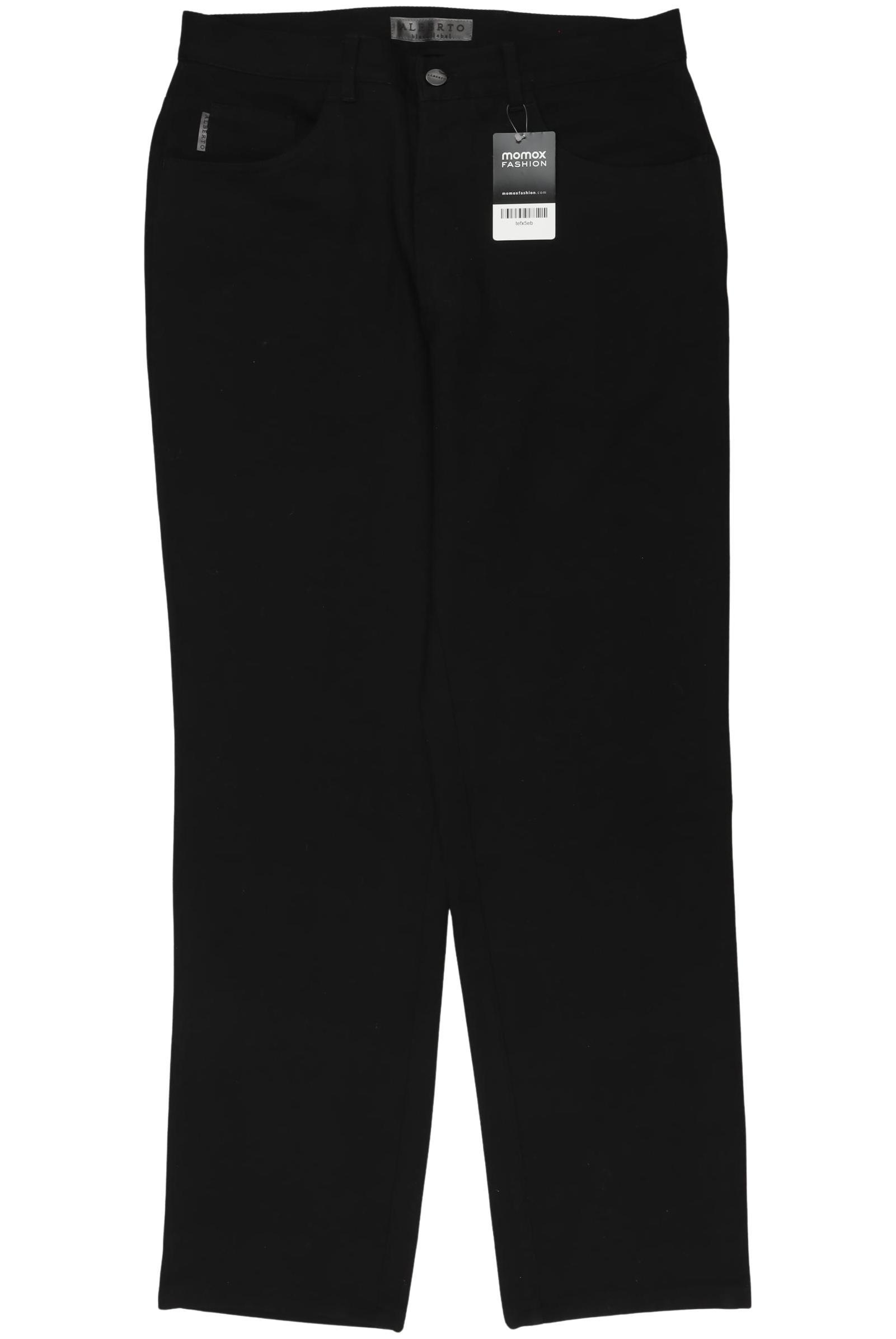

Alberto Damen Stoffhose, schwarz, Gr. 33