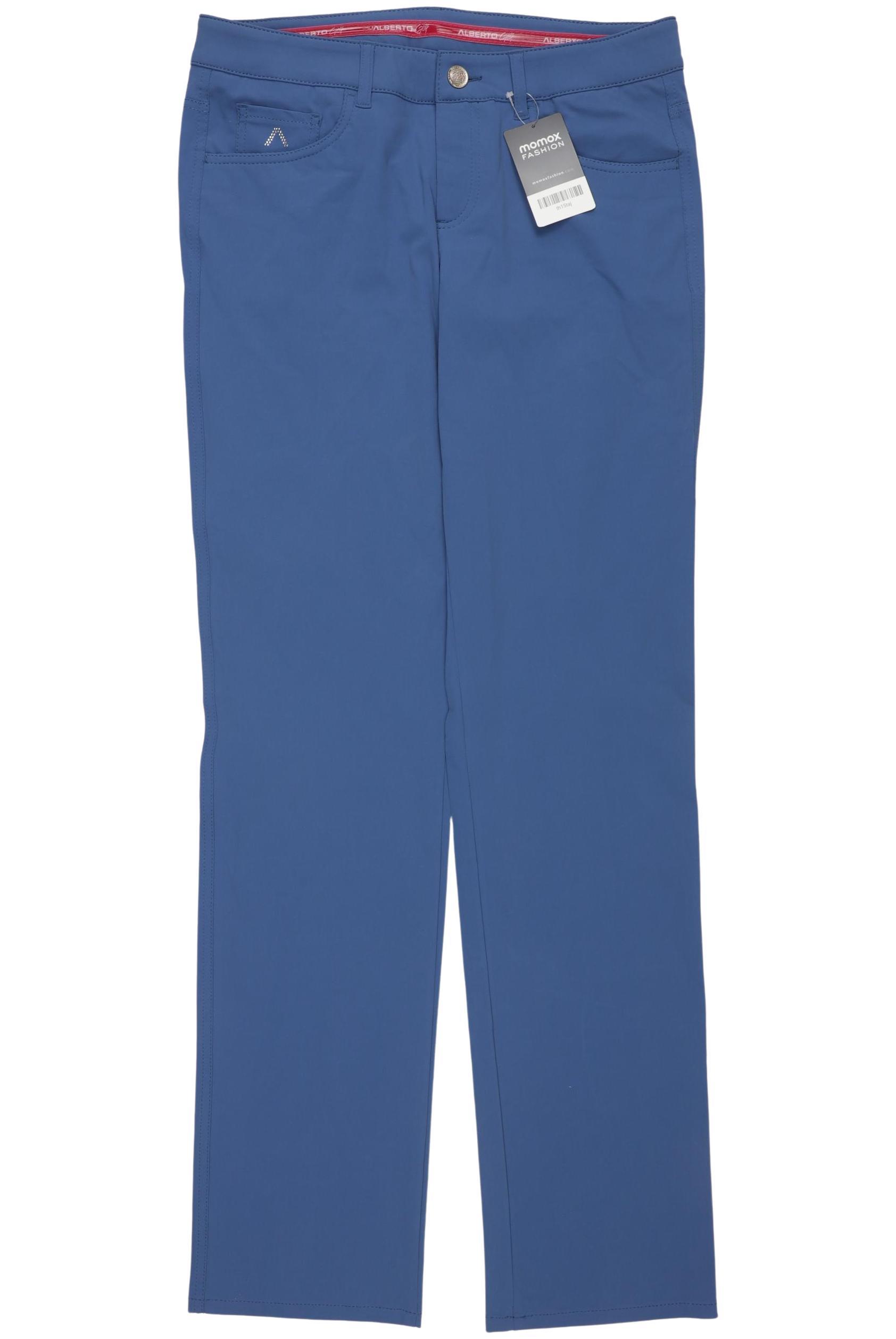 

Alberto Damen Stoffhose, blau, Gr. 38