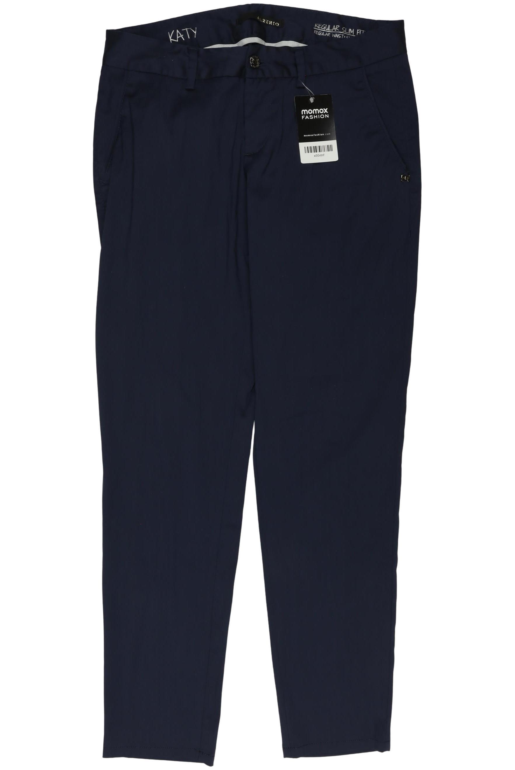 

Alberto Damen Stoffhose, marineblau, Gr. 36