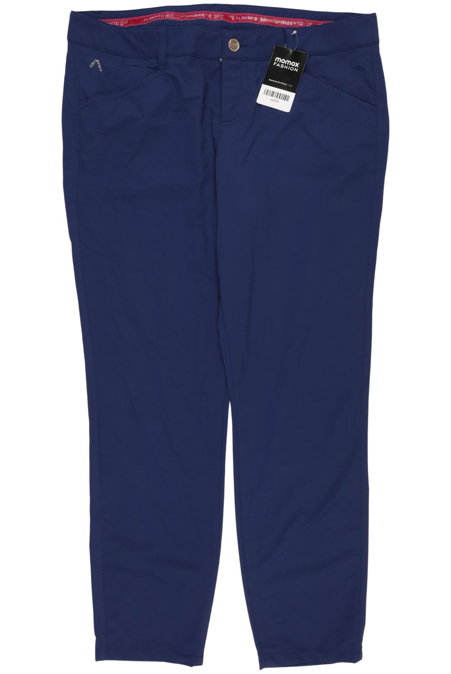 

Alberto Damen Stoffhose, blau, Gr. 42