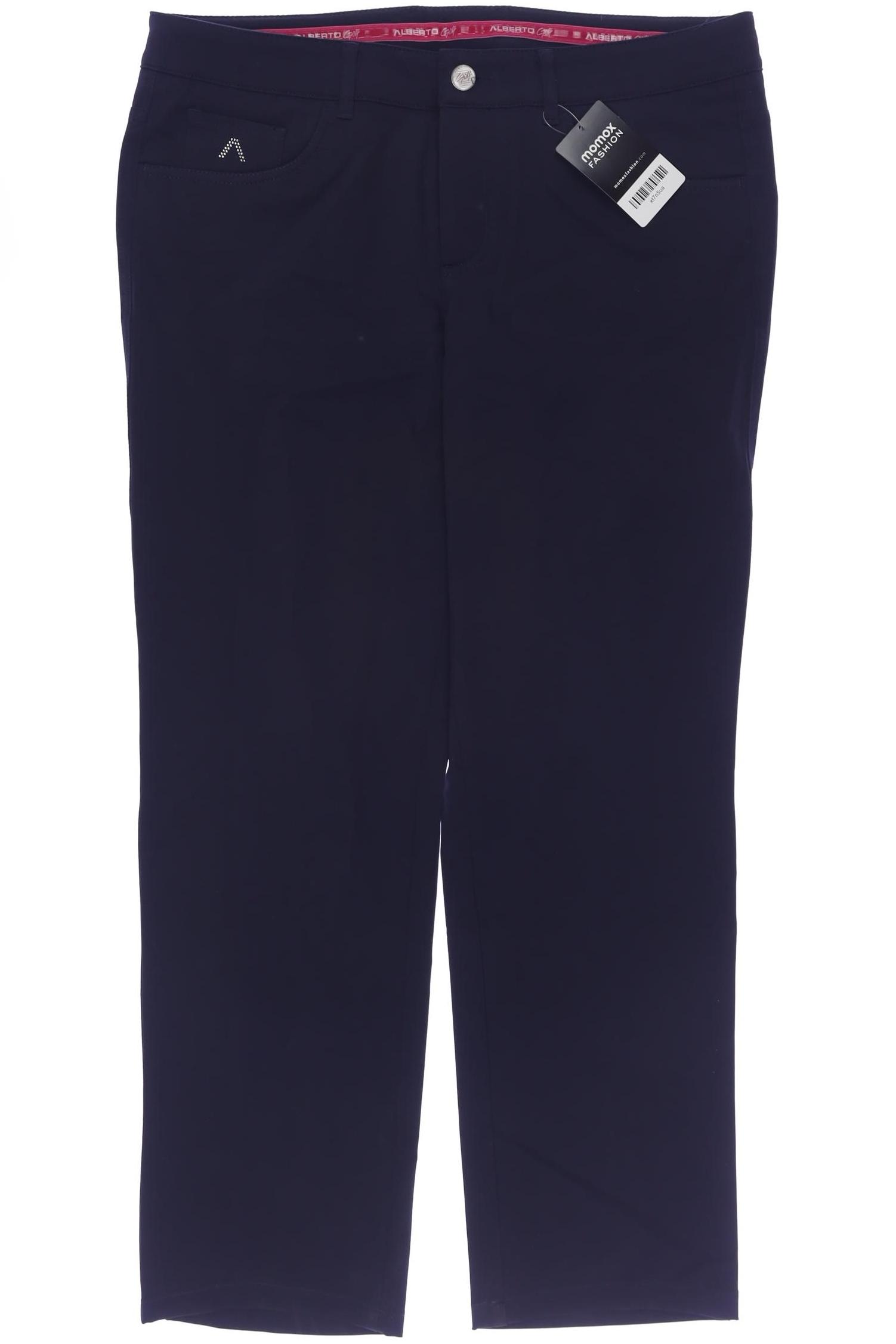 

Alberto Damen Stoffhose, marineblau, Gr. 42