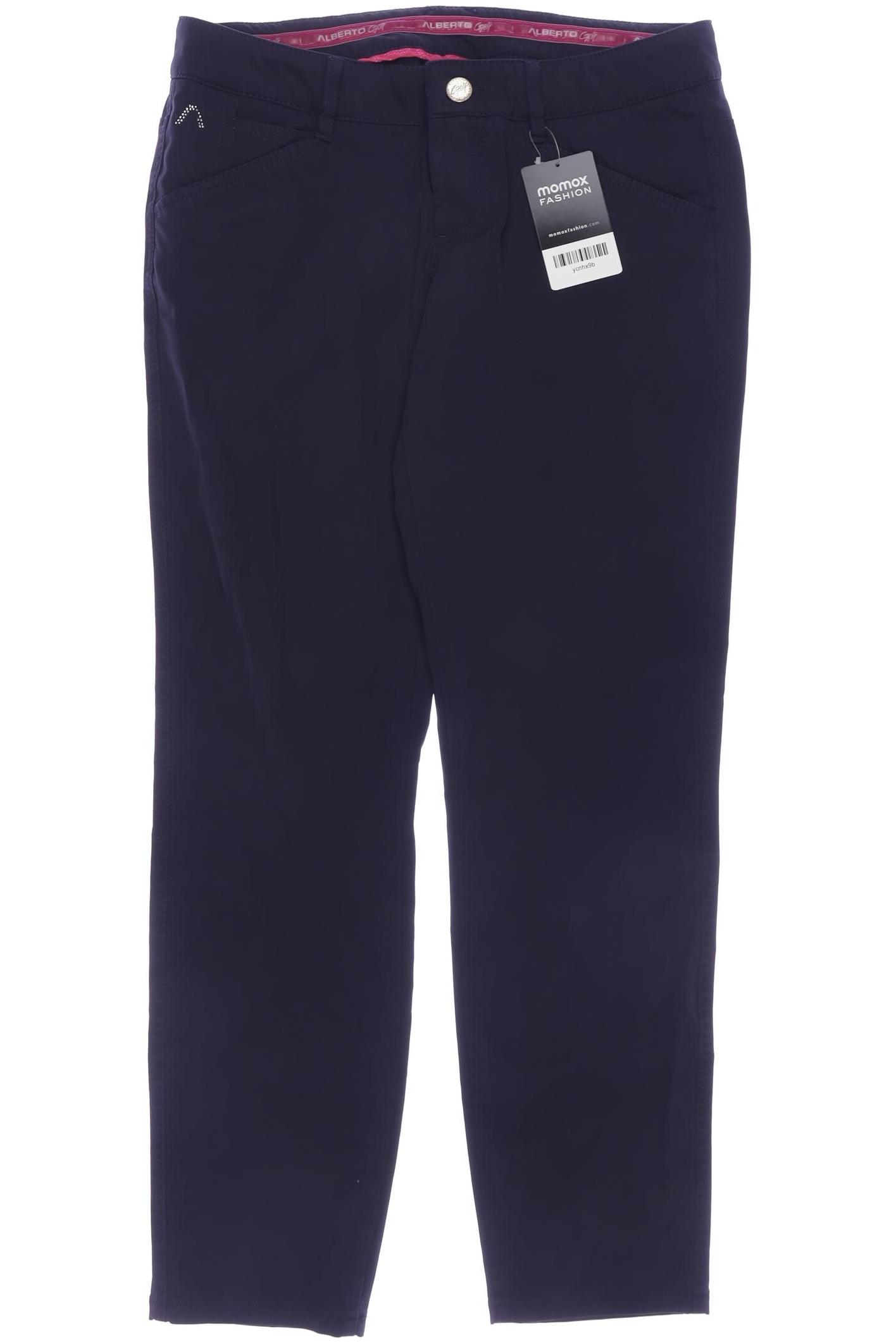 

Alberto Damen Stoffhose, marineblau, Gr. 36