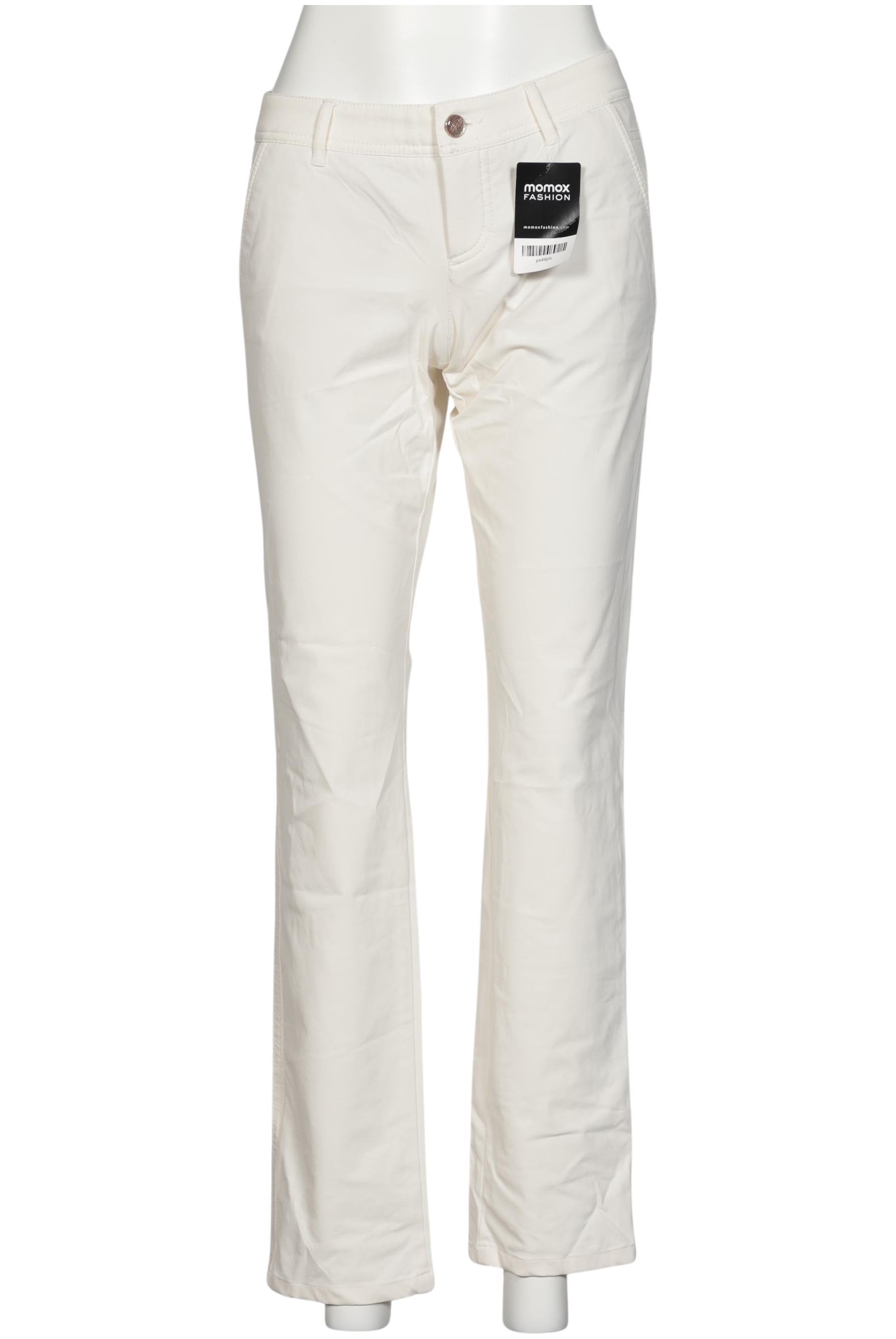 

Alberto Damen Stoffhose, cremeweiß, Gr. 38