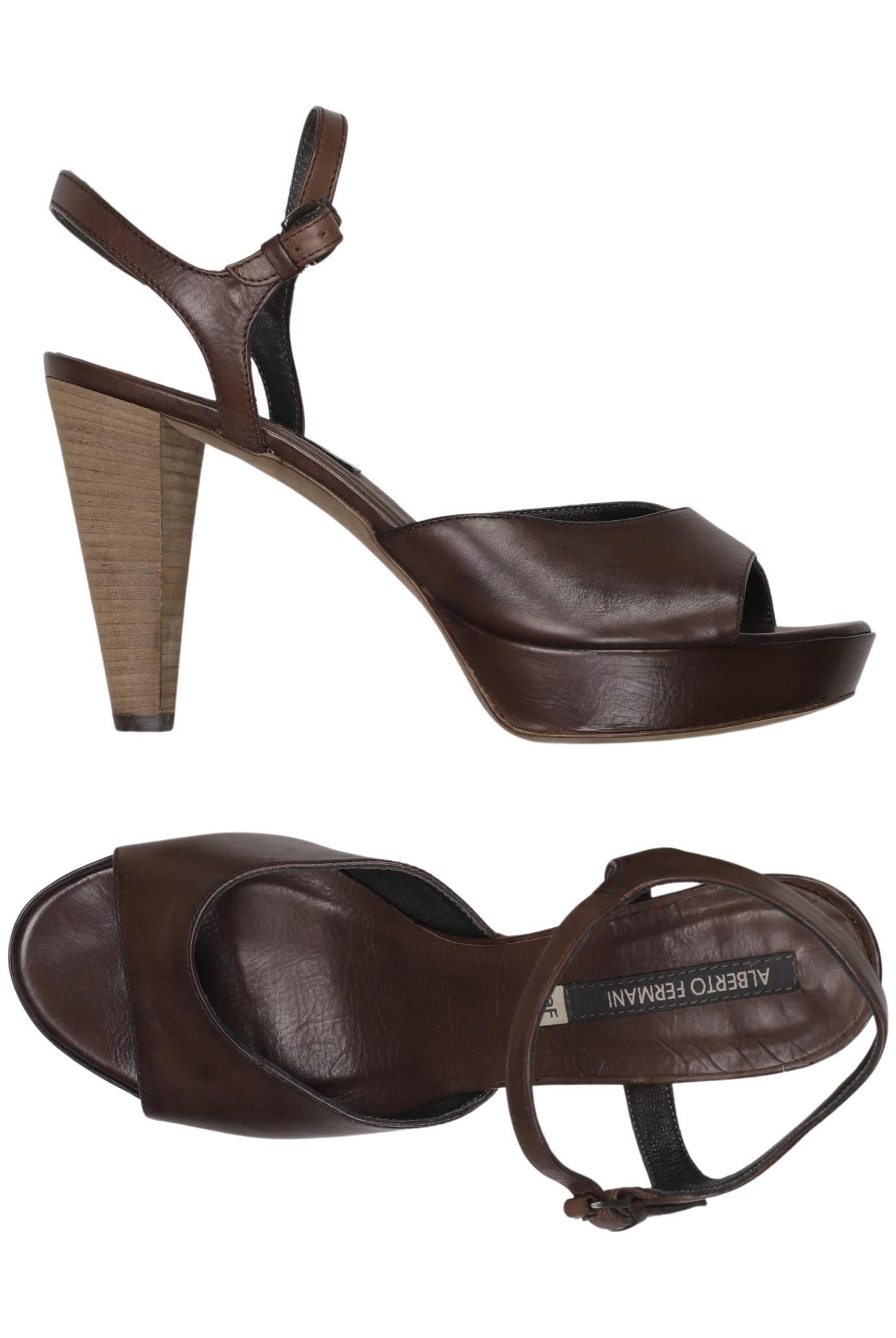 

Alberto Fermani Damen Sandale, braun, Gr. 41