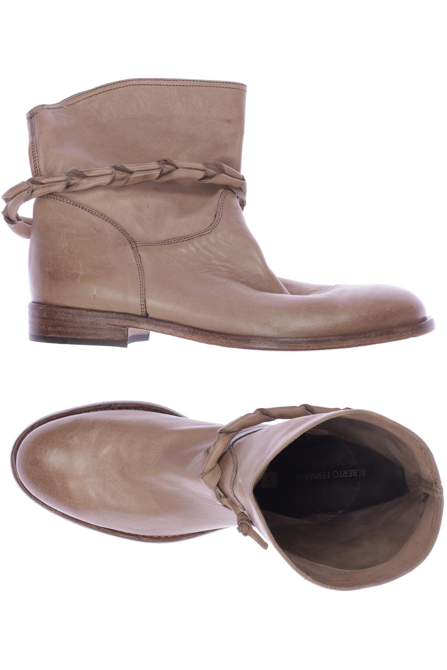 

Alberto Fermani Damen Stiefelette, beige, Gr. 38