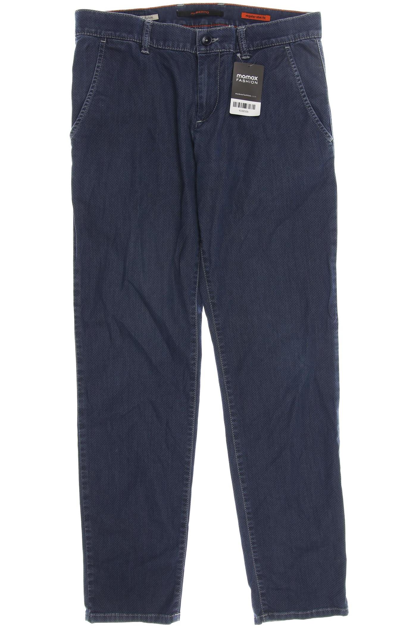 

Alberto Herren Stoffhose, blau, Gr. 31