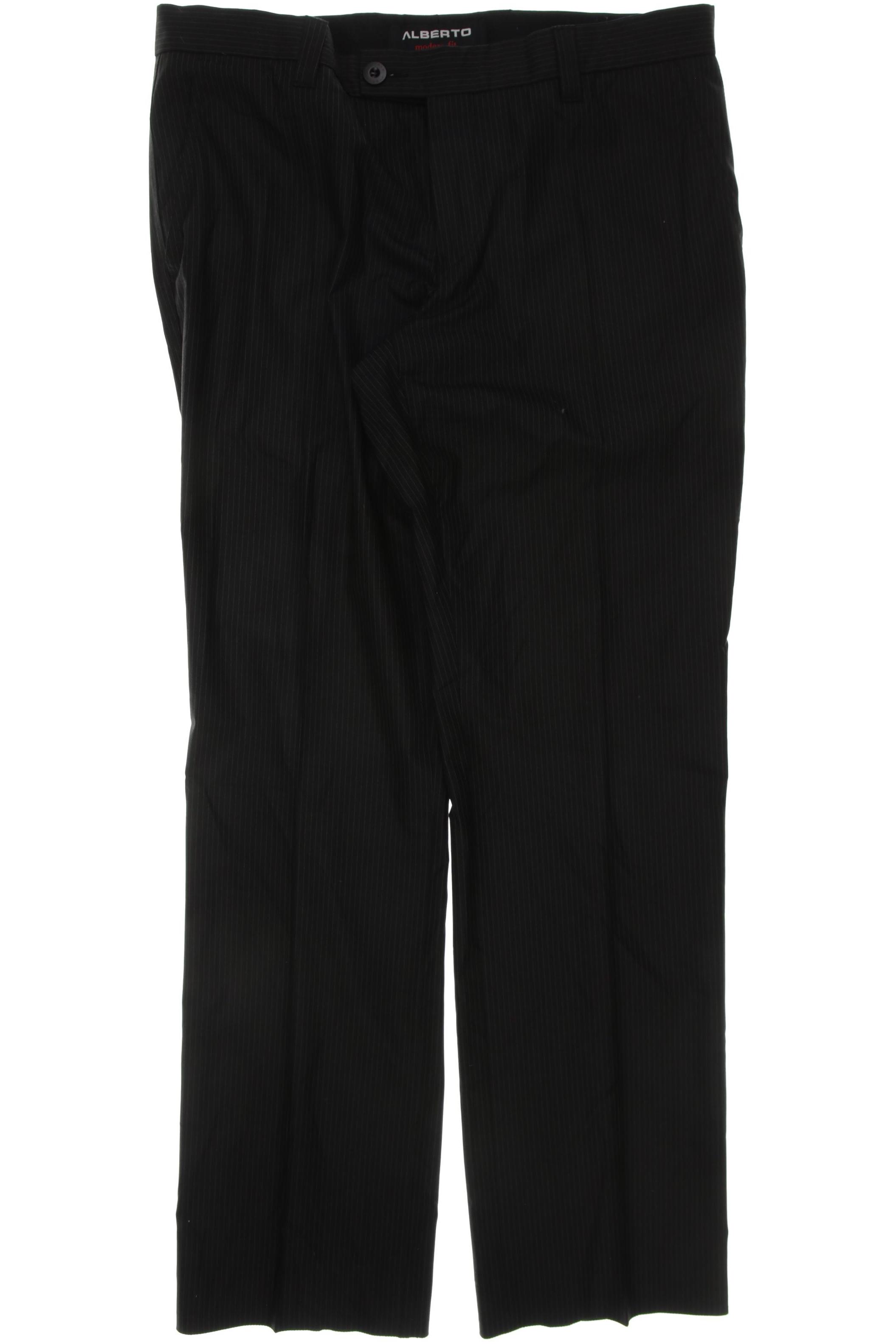 Thumbnail - Alberto Herren Stoffhose, schwarz, Gr. 50