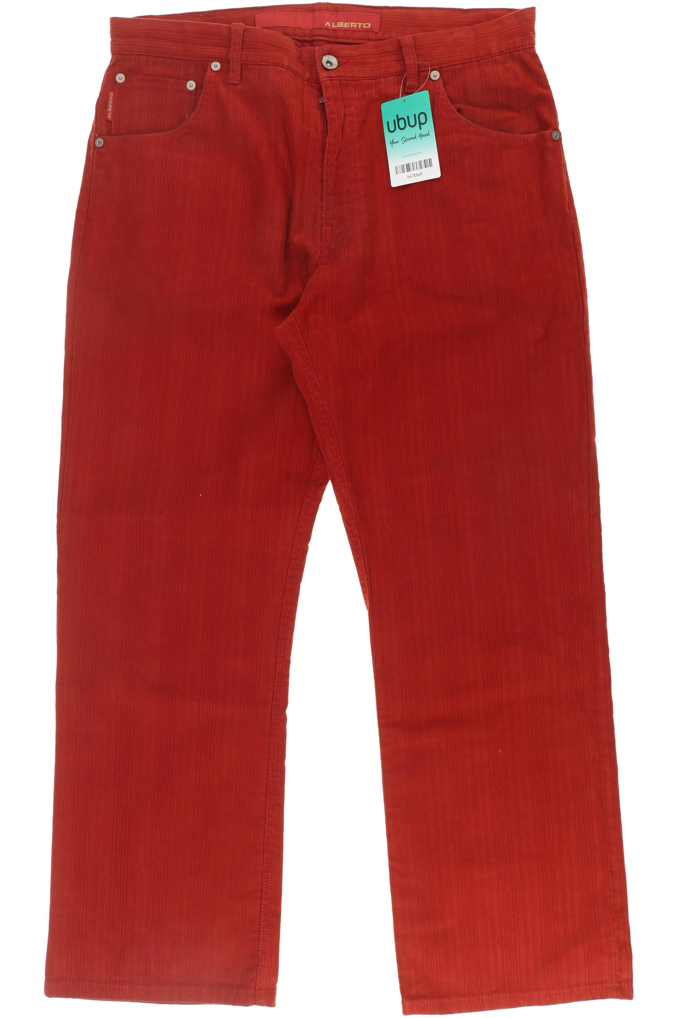 

Alberto Herren Stoffhose, rot, Gr. 98