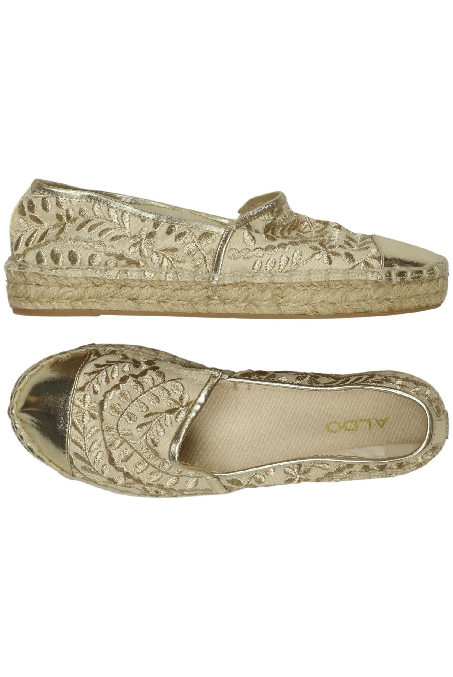 

Aldo Damen Halbschuh, gold, Gr. 36