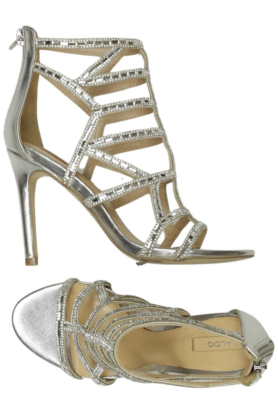 

Aldo Damen Sandale, silber, Gr. 36