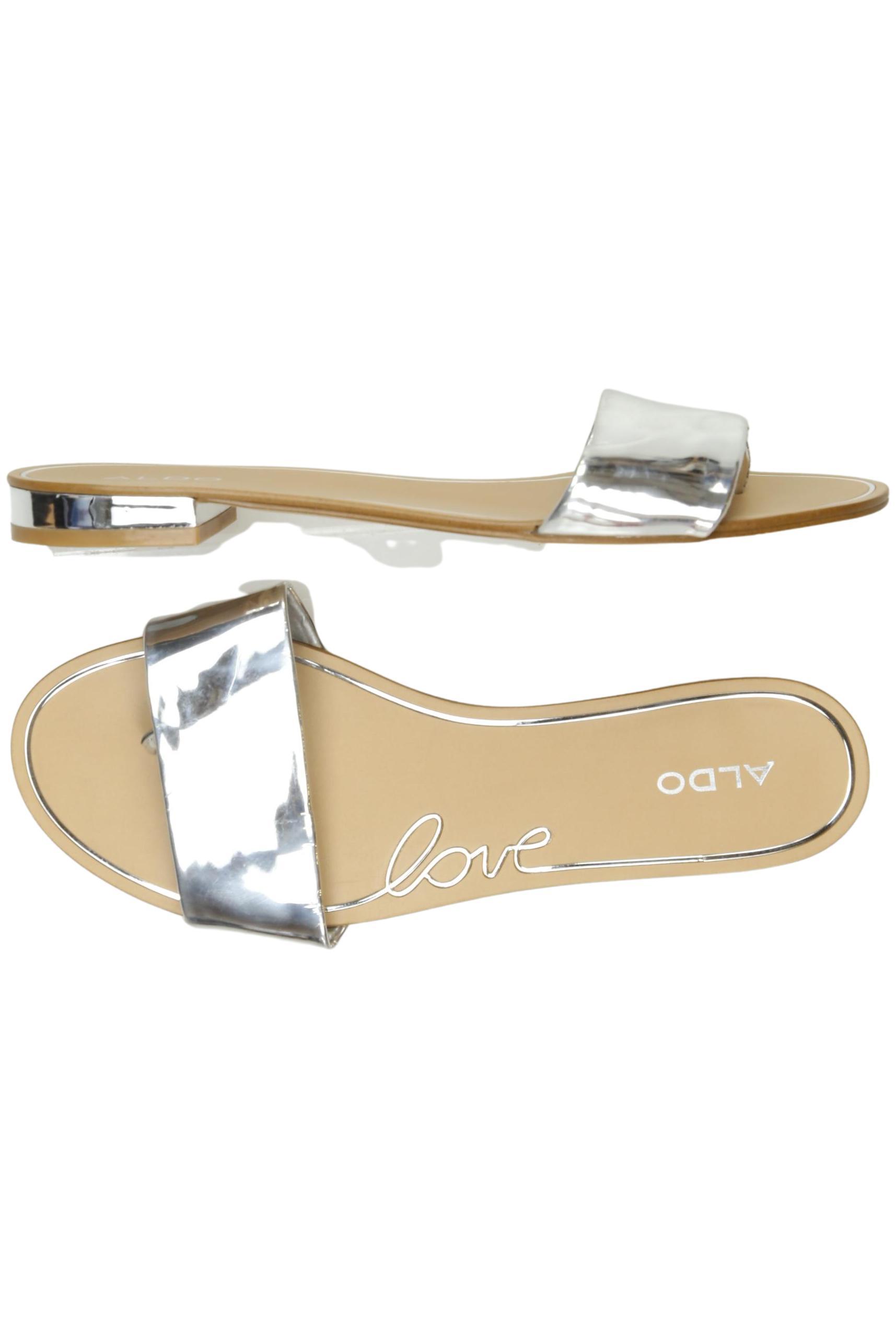 

Aldo Damen Sandale, silber, Gr. 39