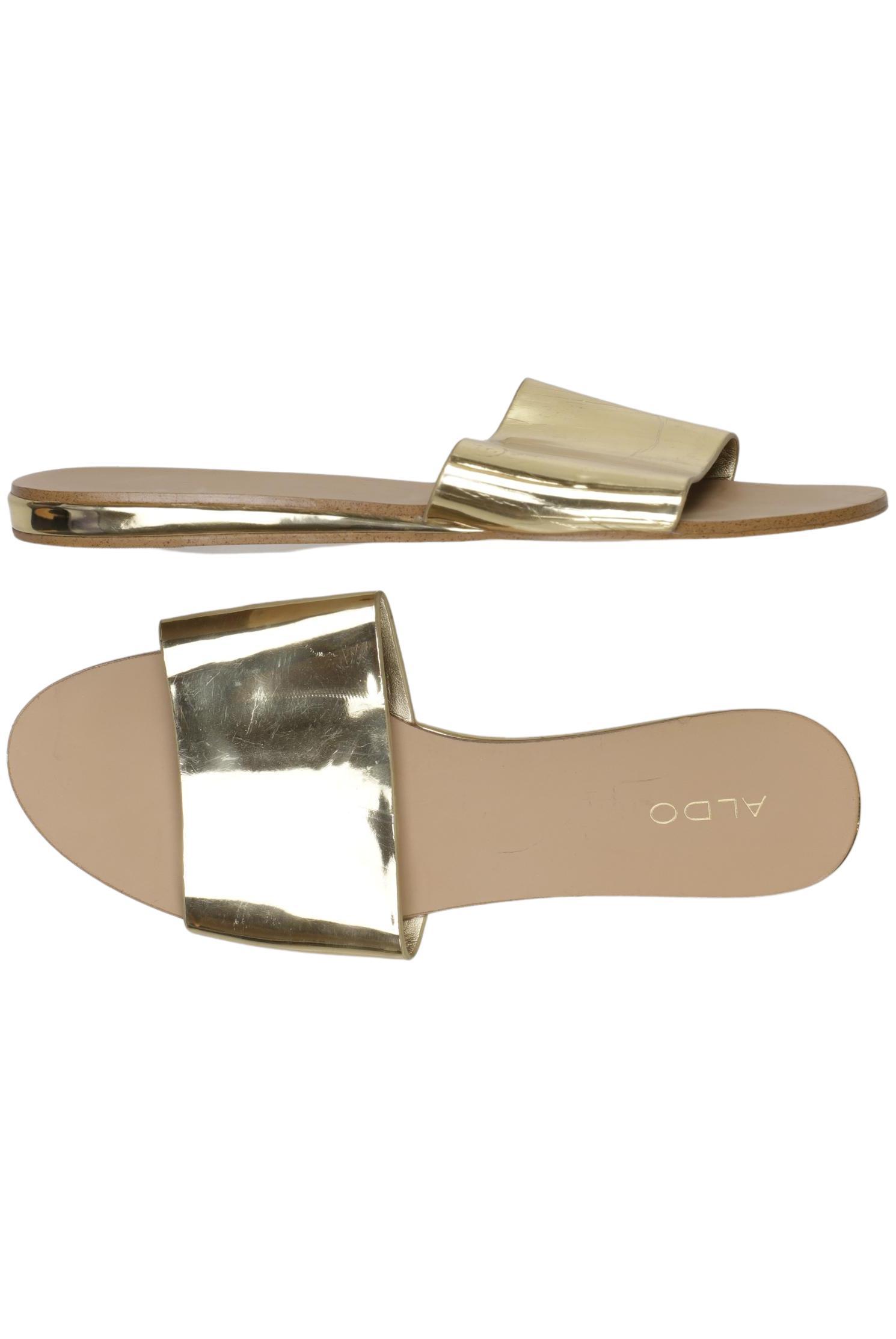 

Aldo Damen Sandale, gold, Gr. 36