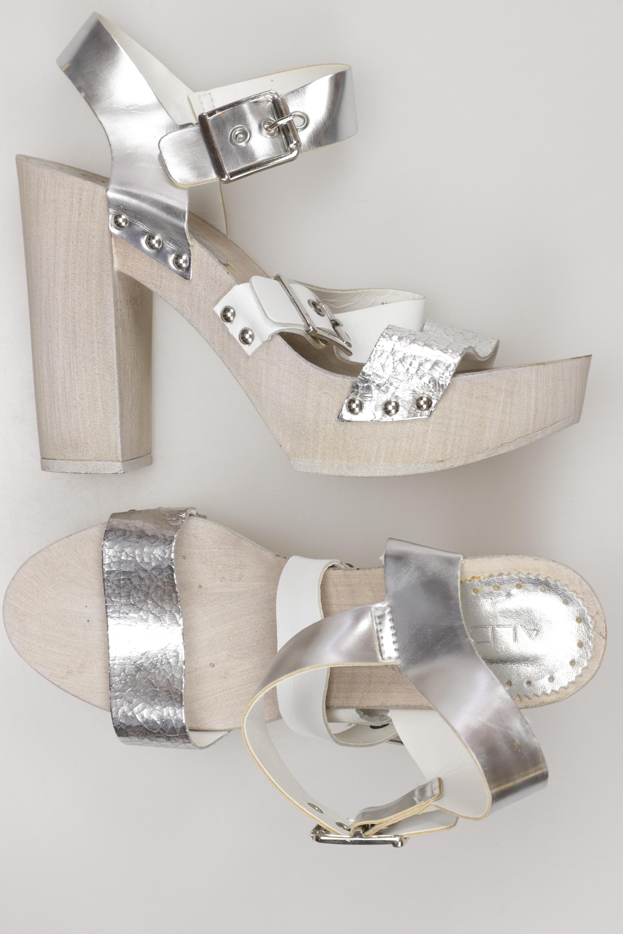 

Aldo Damen Sandale, silber, Gr. 39
