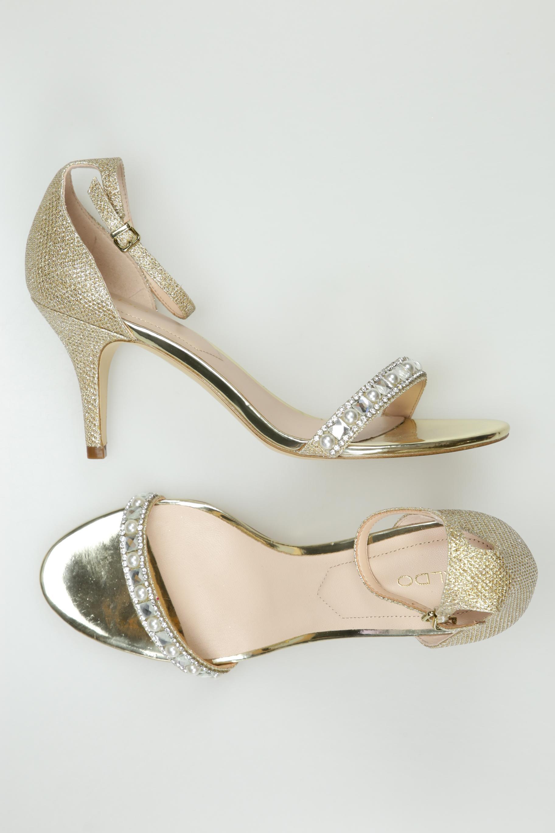 

Aldo Damen Sandale, gold, Gr. 39