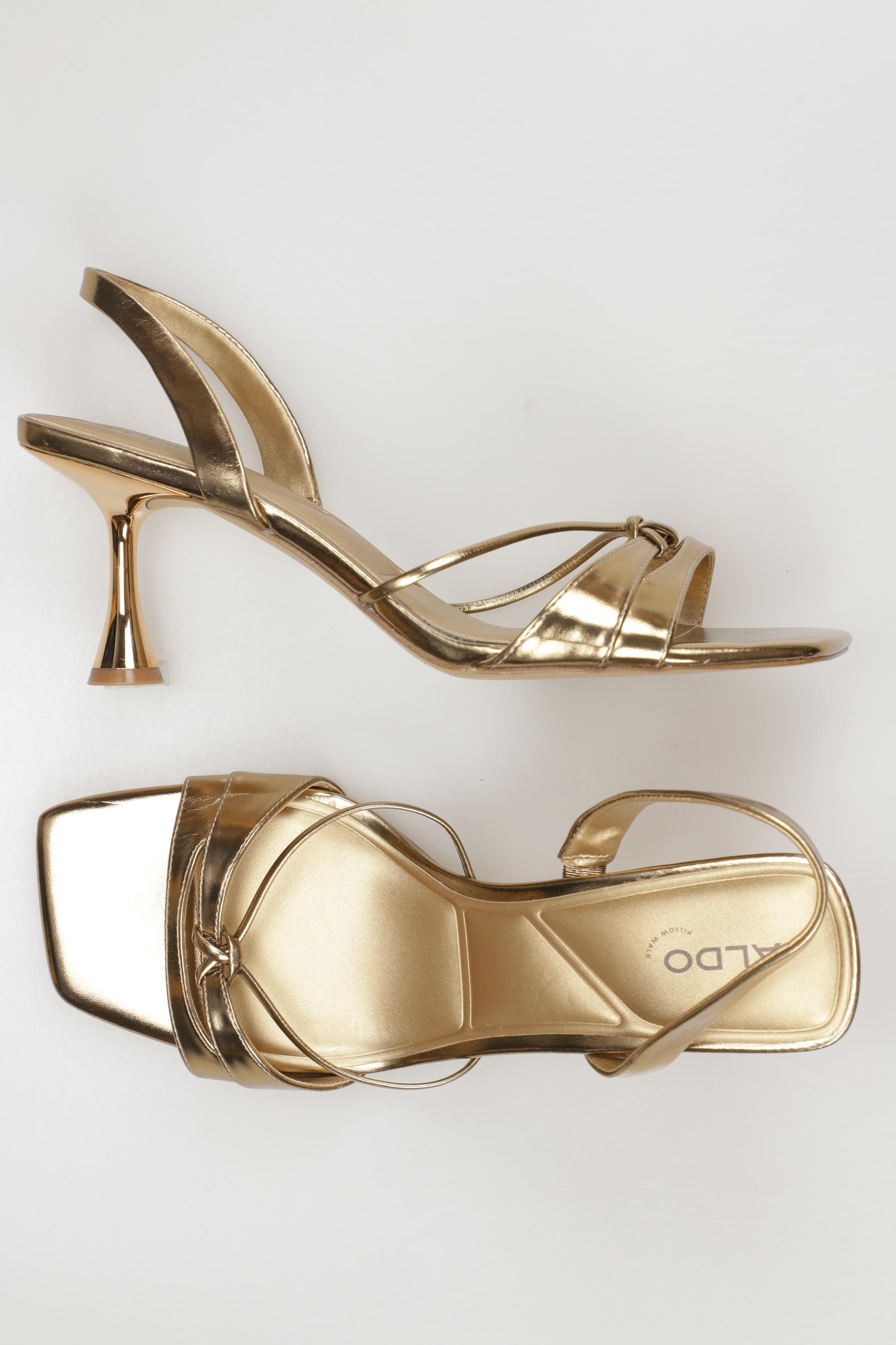 

Aldo Damen Sandale, gold, Gr. 41