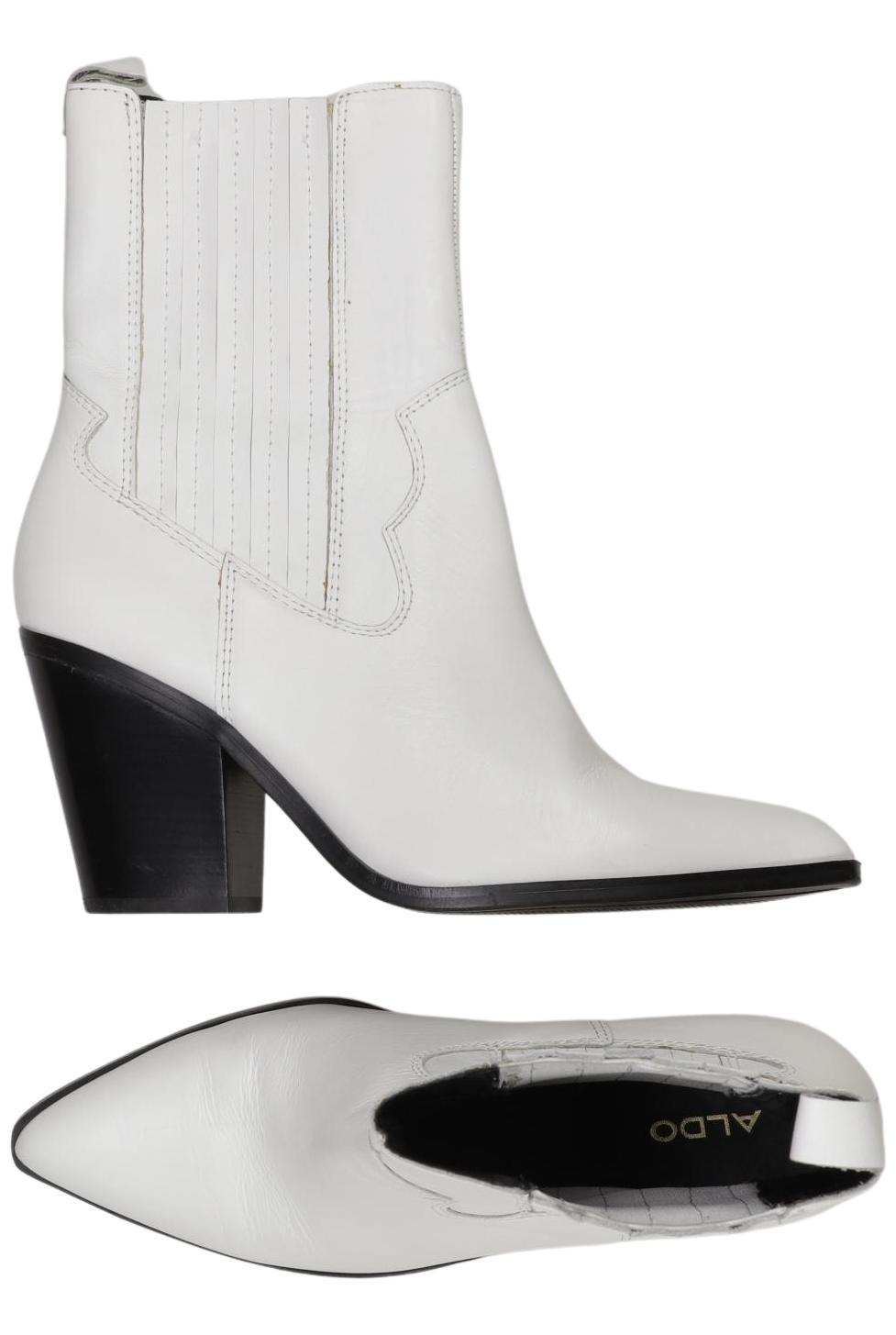 

Aldo Damen Stiefelette, weiß, Gr. 40