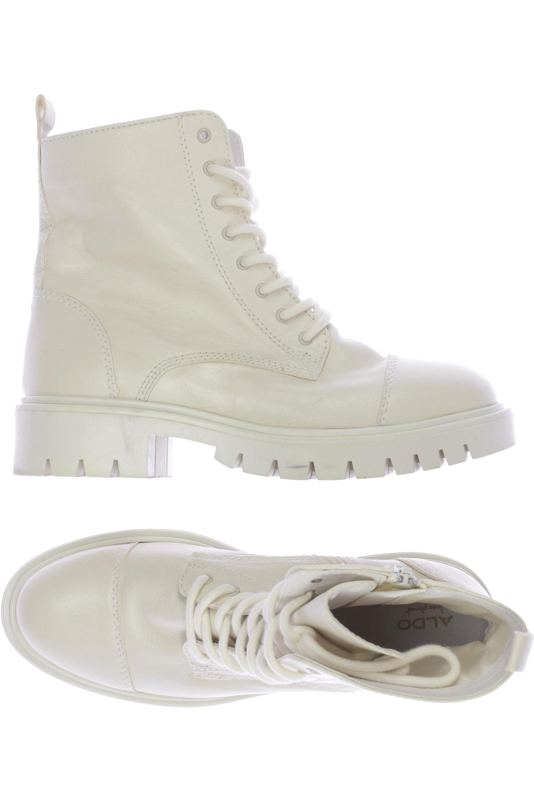 

Aldo Damen Stiefelette, cremeweiß, Gr. 39