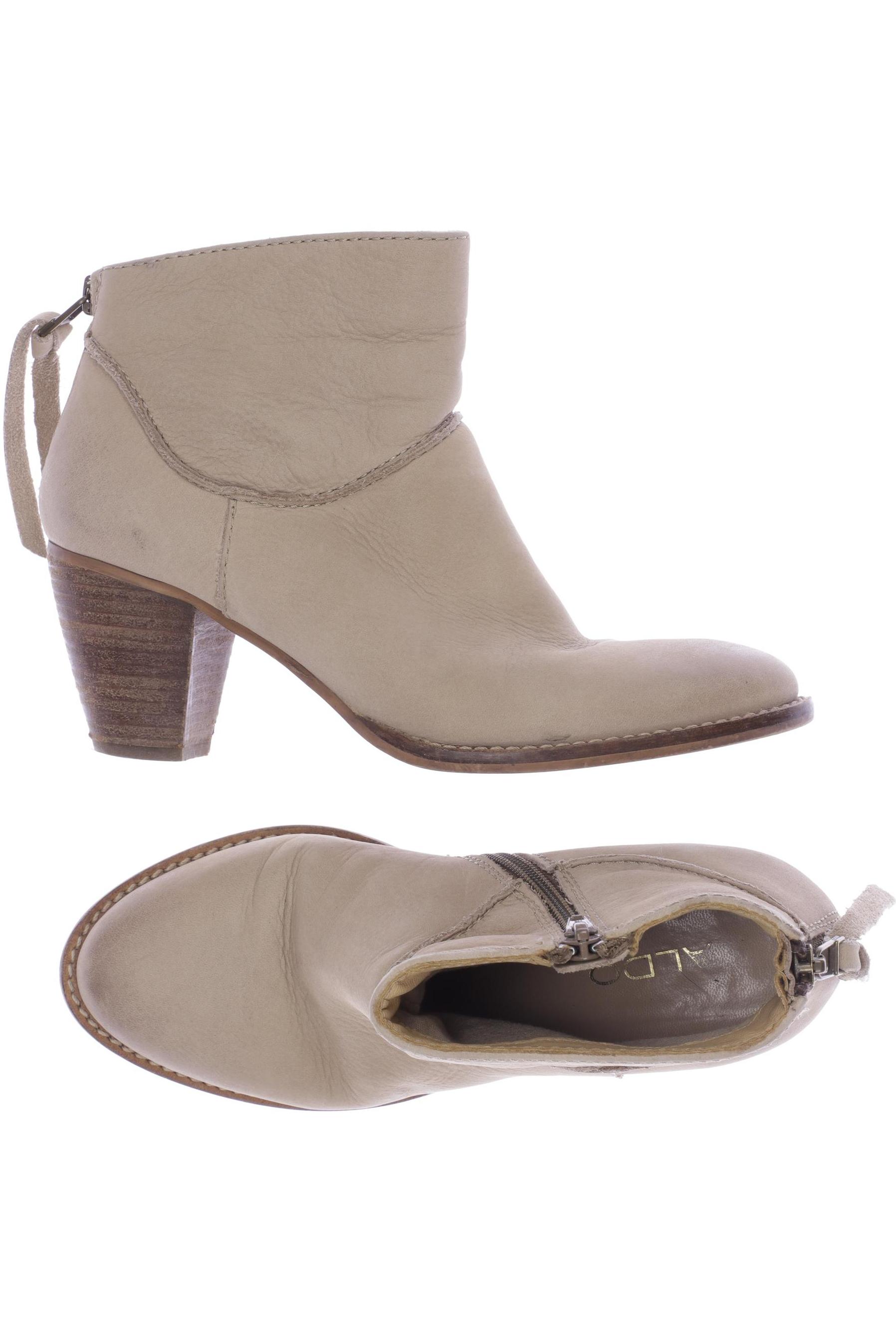 

Aldo Damen Stiefelette, cremeweiß