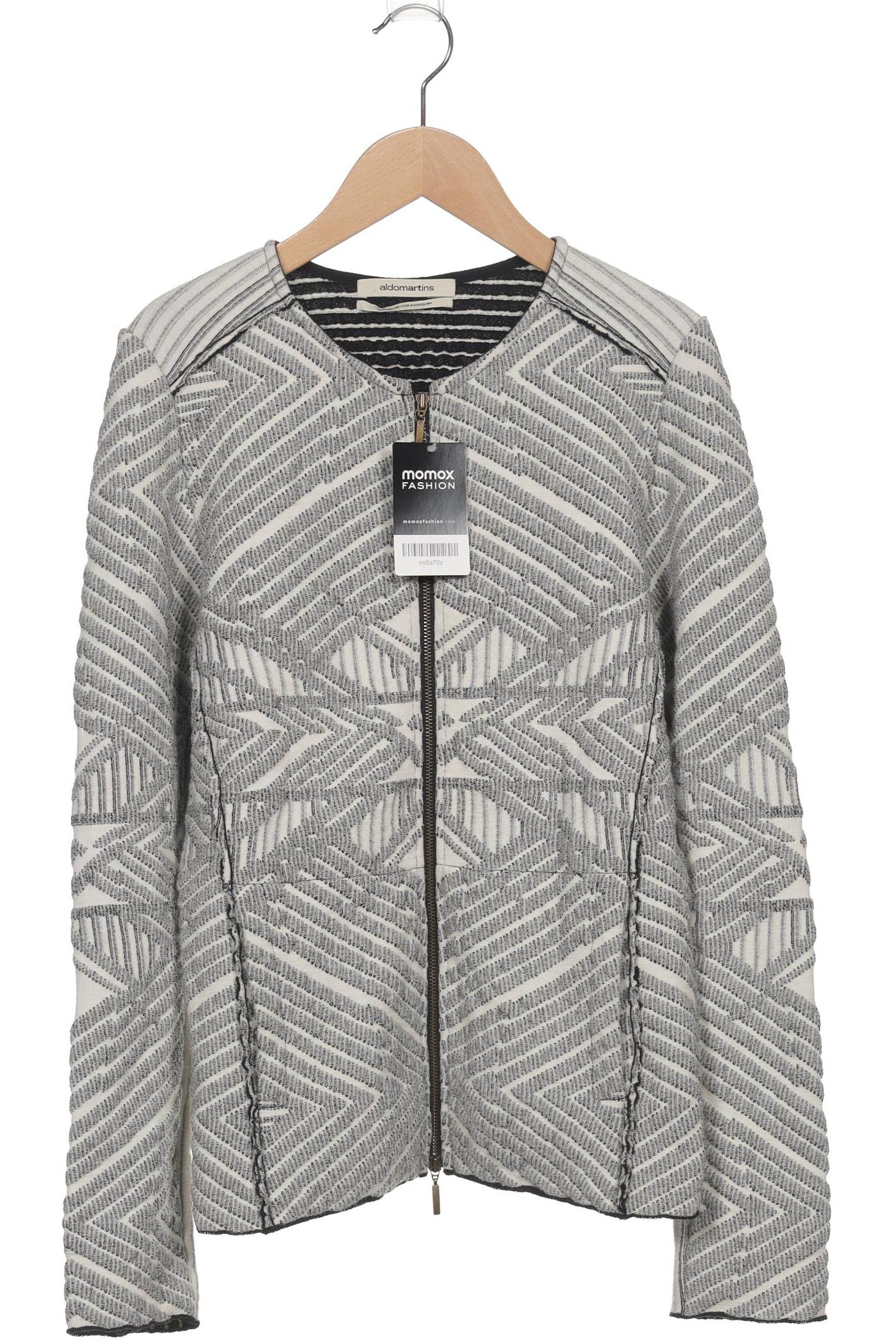 

aldo martins Damen Strickjacke, grau, Gr. 38