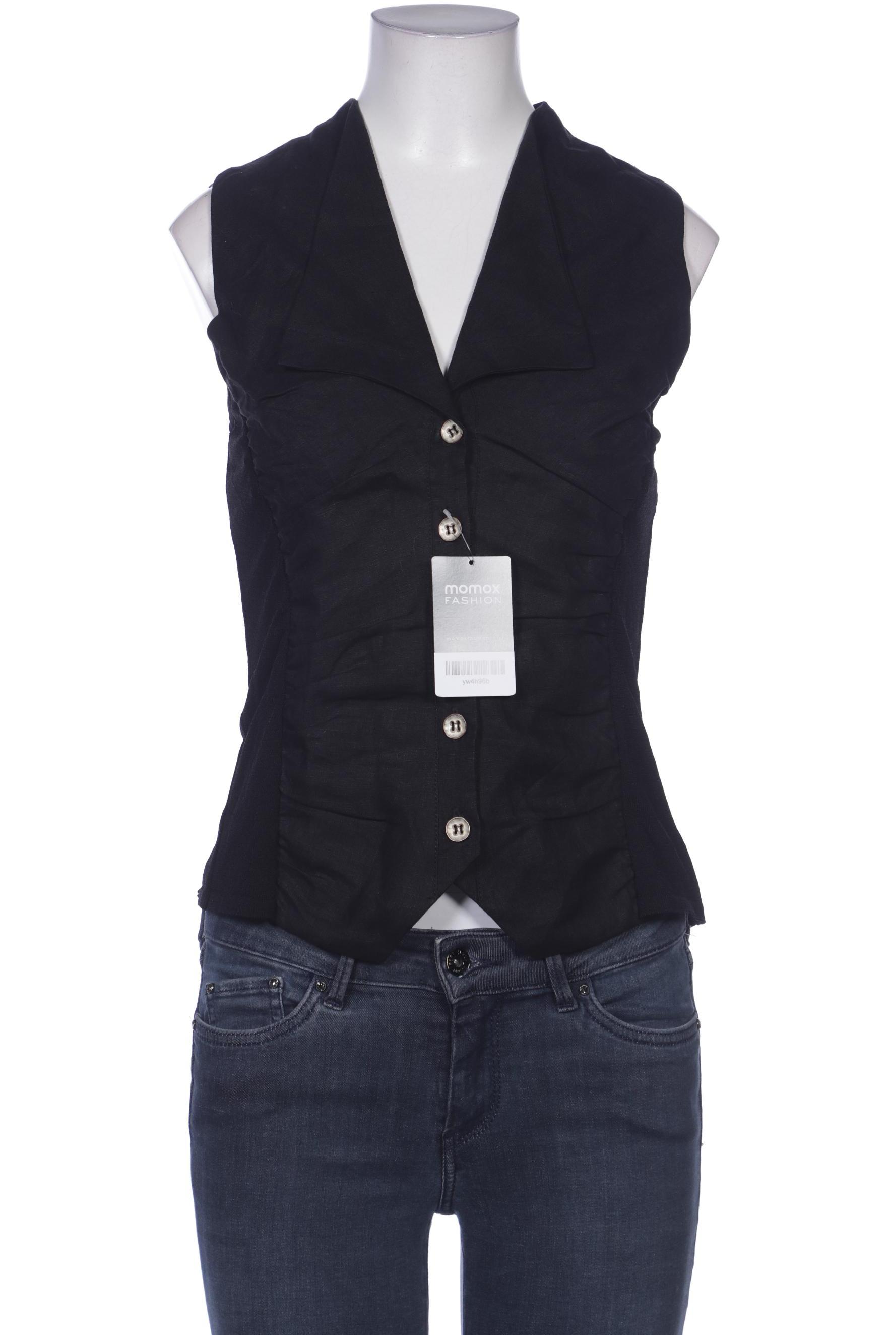 

aldo martins Damen Bluse, schwarz, Gr. 34