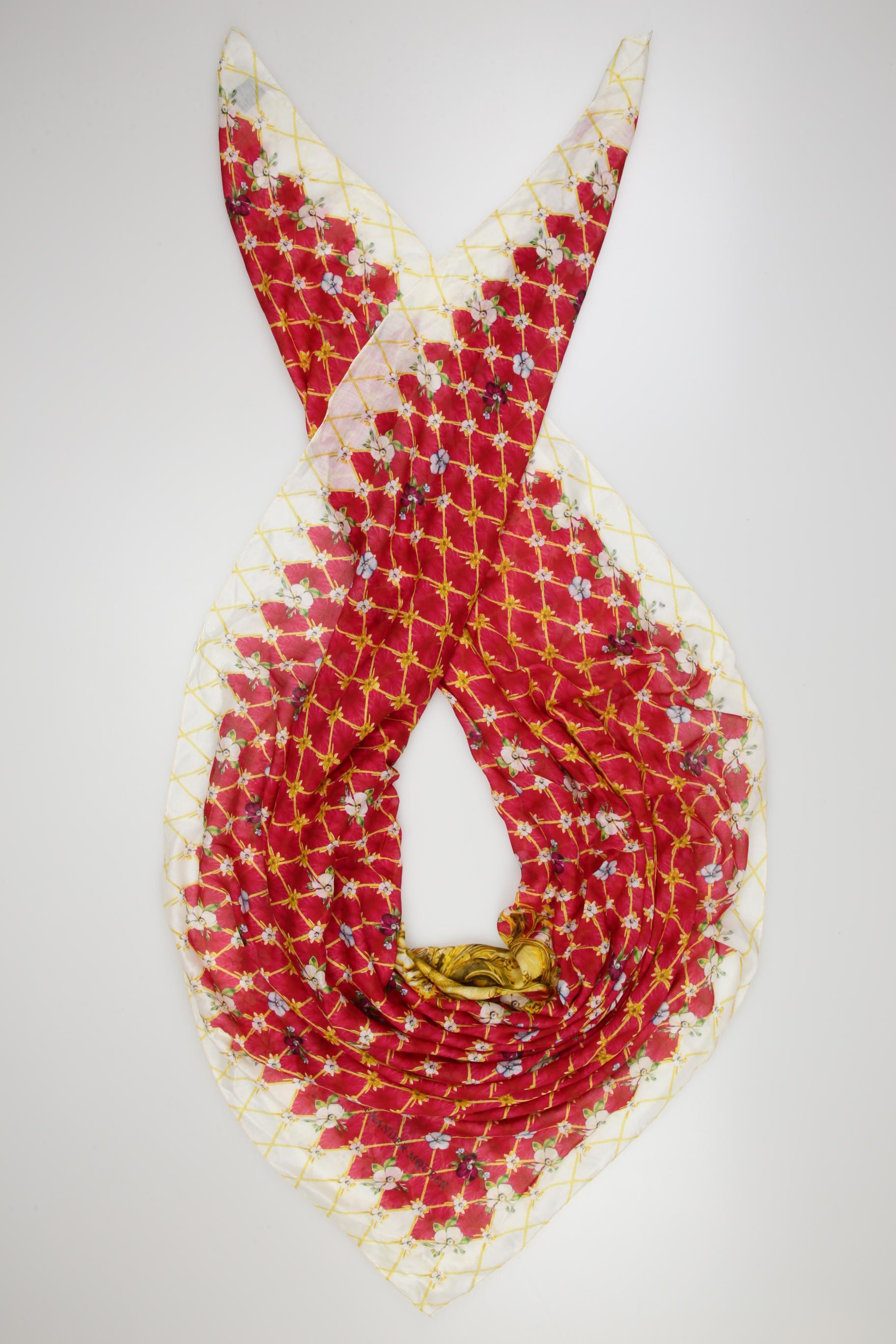 

Alexander McQueen Damen Schal, rot, Gr.