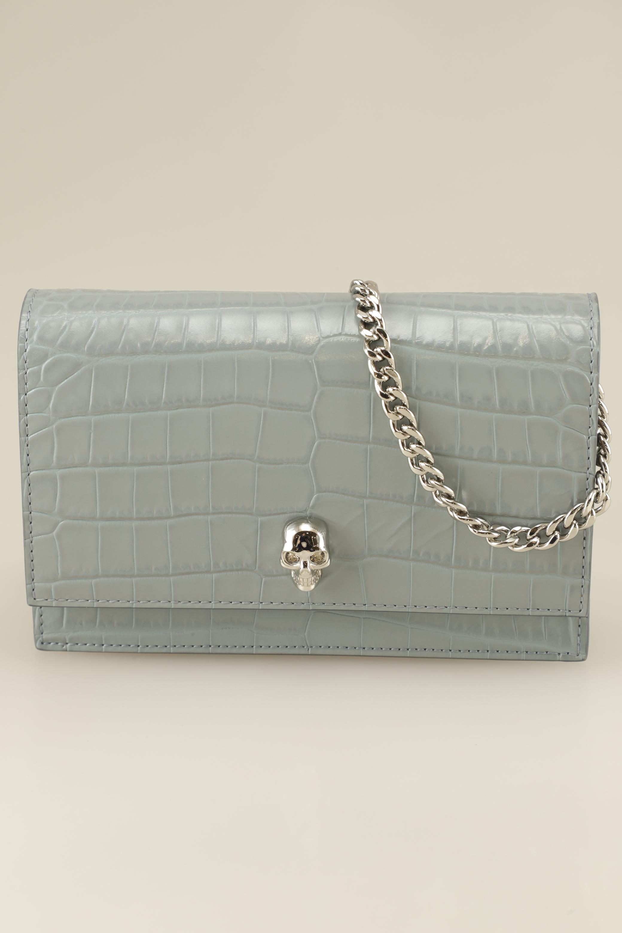 

Alexander McQueen Damen Handtasche, türkis, Gr.