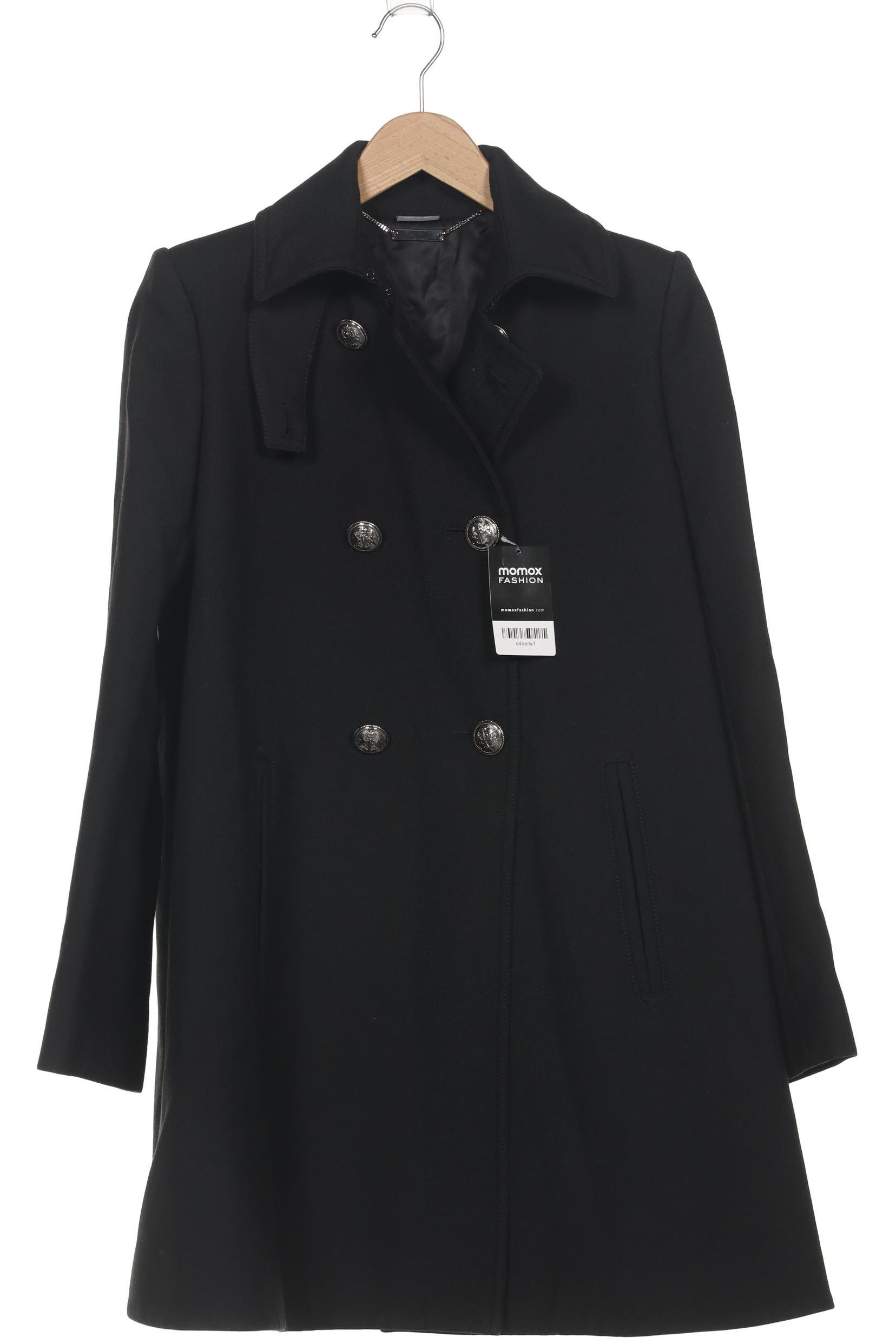 

Alexander McQueen Damen Mantel, schwarz, Gr. 42