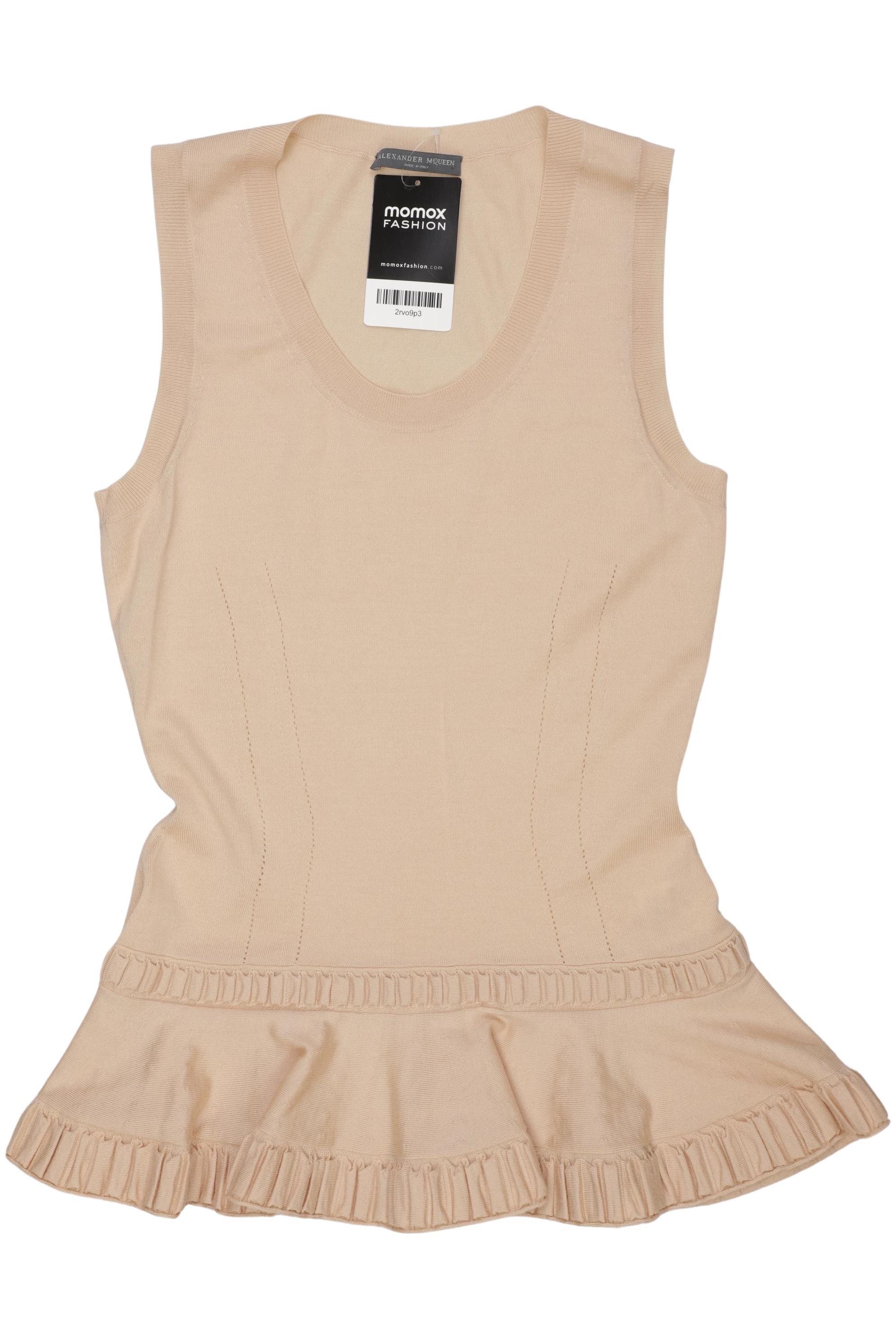 

Alexander McQueen Damen Top, beige, Gr. 36