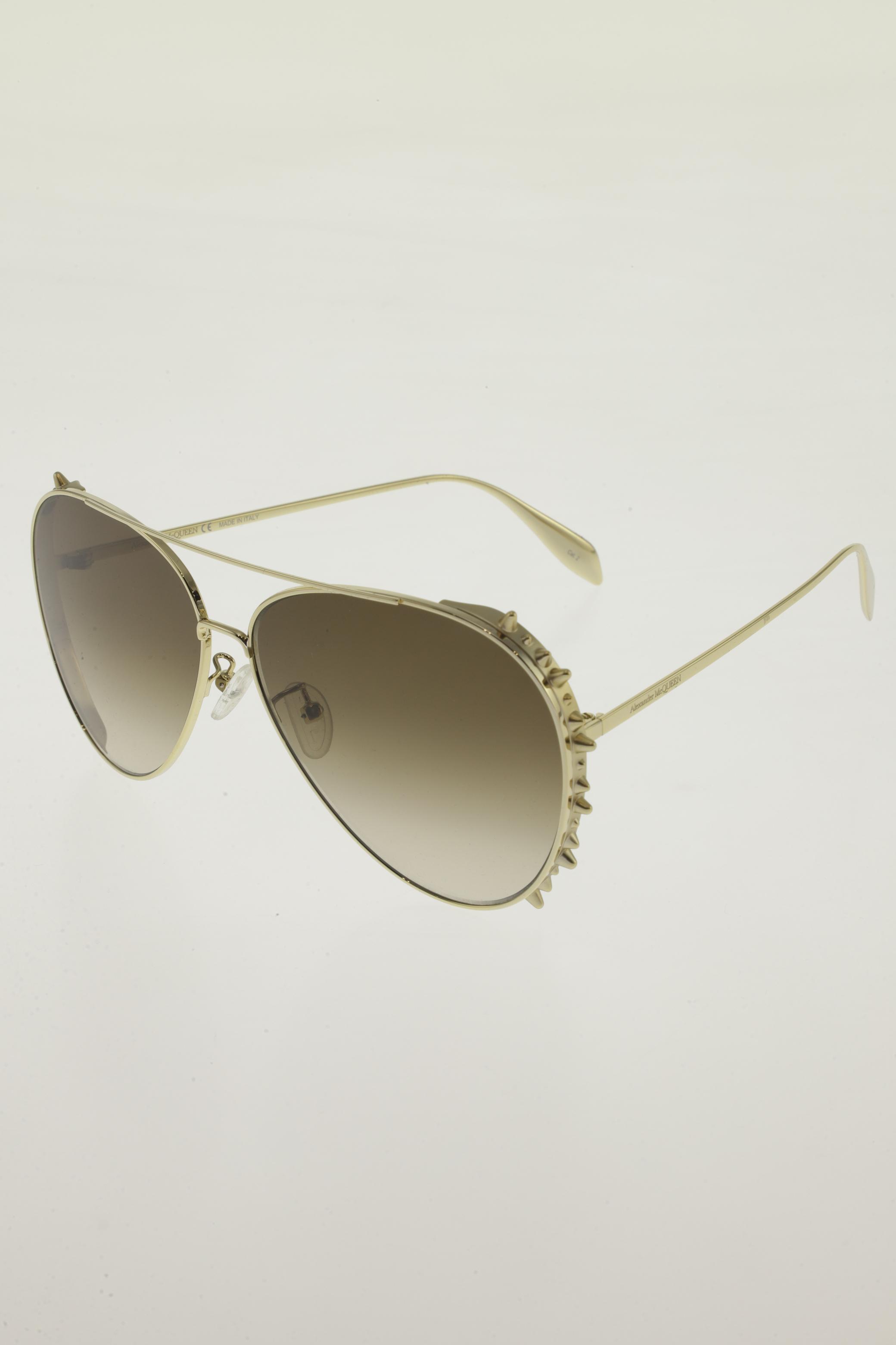 

Alexander McQueen Damen Sonnenbrille, gold