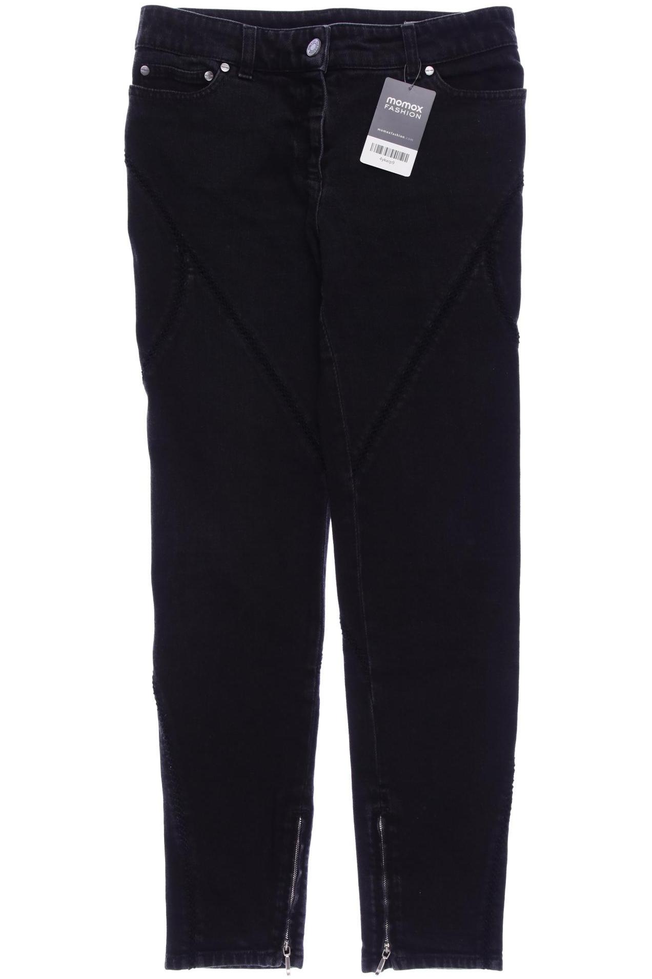 

Alexander McQueen Damen Jeans, schwarz