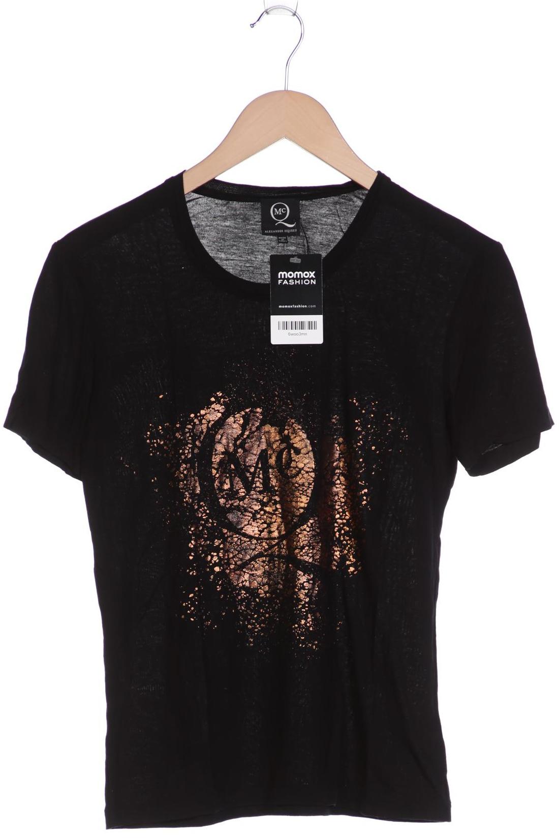 

Alexander McQueen Damen T-Shirt, schwarz