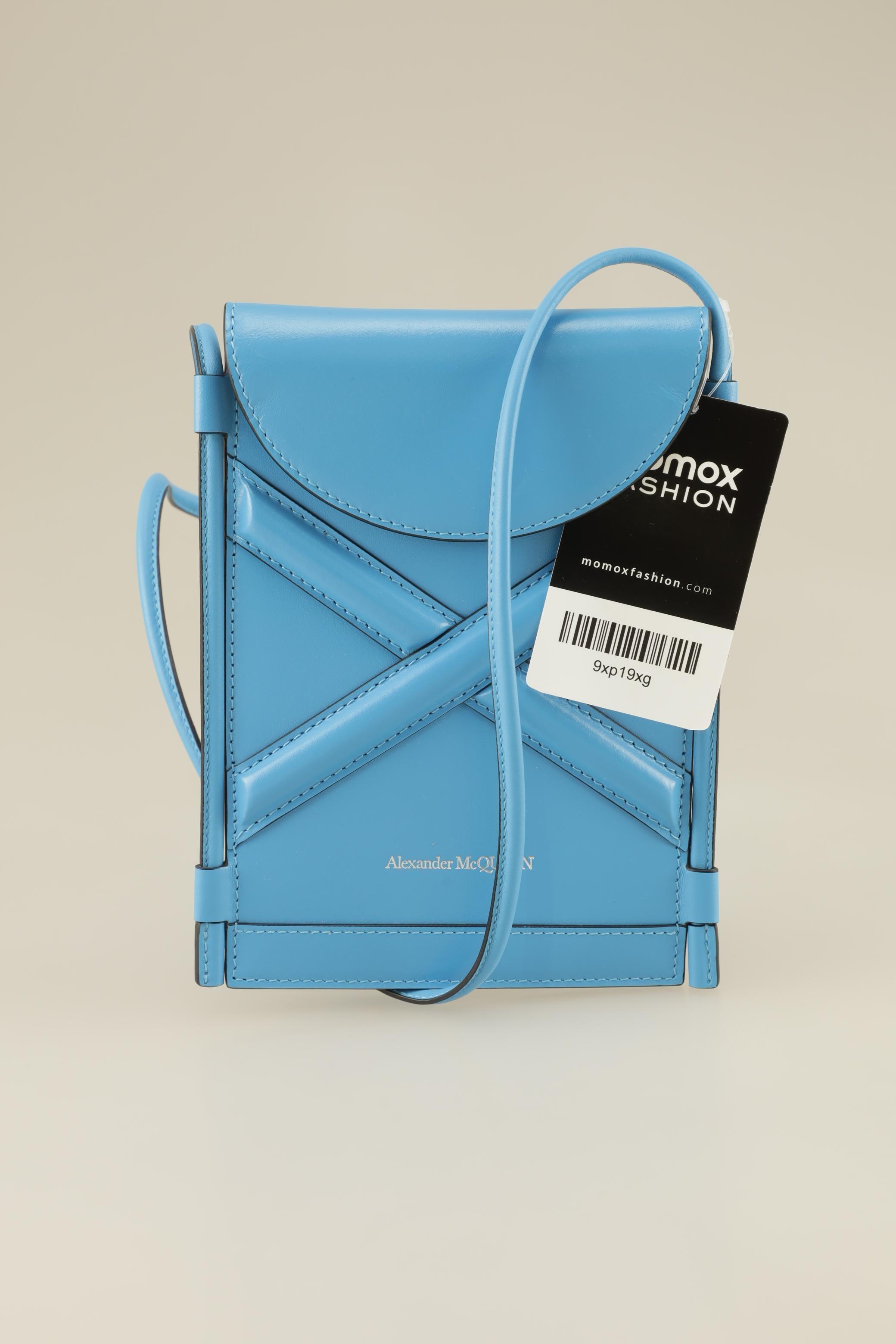 

Alexander McQueen Damen Handtasche, blau, Gr.